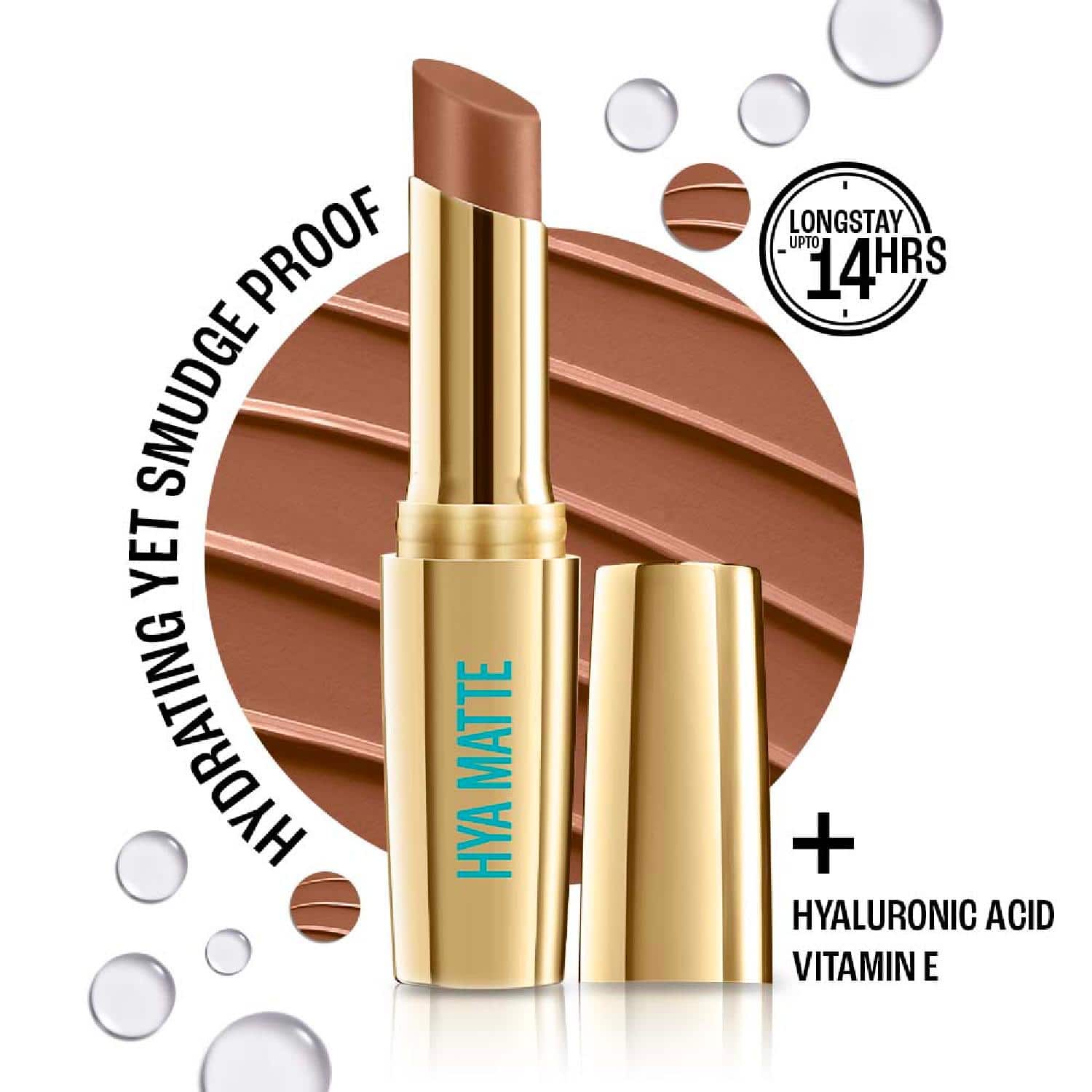 Lakme | Lakme 9to5 Hya Matte Lipstick - Coffee Break (3.6 g)