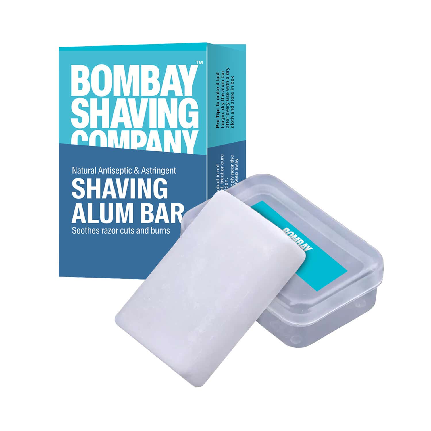 Bombay Shaving Company | Bombay Shaving Company Shaving Alum Bar for Men (100 g)