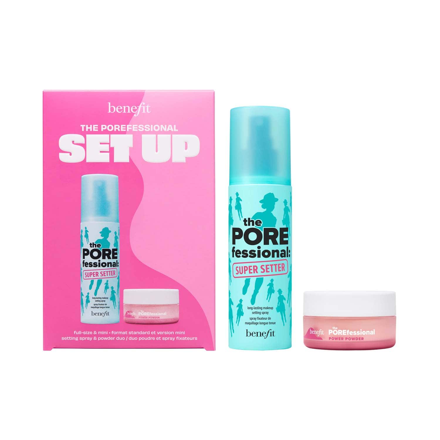 Benefit Cosmetics | Benefit Cosmetics The Porefessional Set Up Setting Spray and Powder Duo - Multicolor