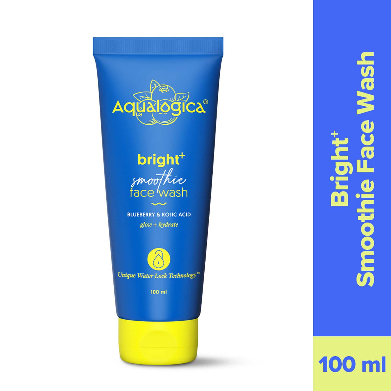 Aqualogica | ﻿Aqualogica Bright + Smoothie Brightening Face Wash for Glowing Skin (100 ml)