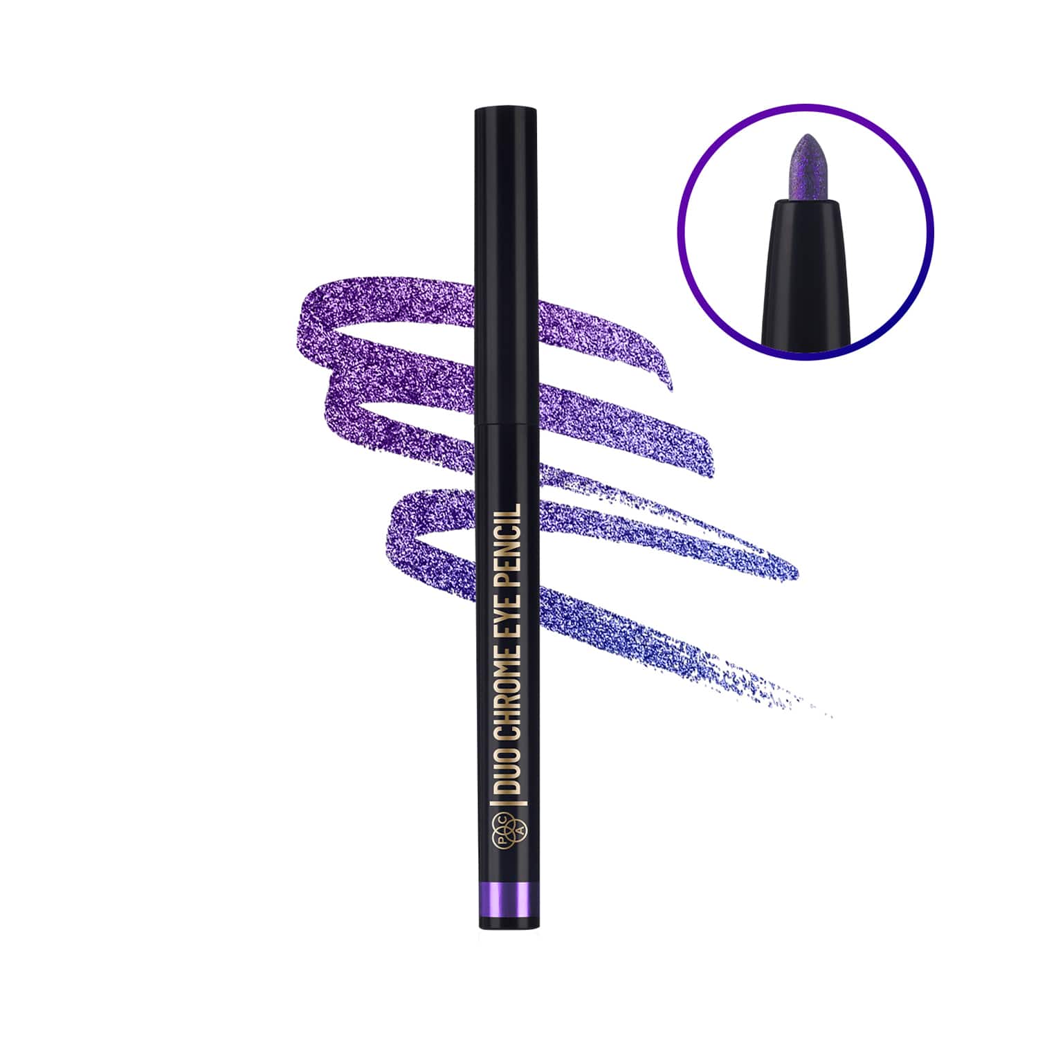 PAC | PAC Duo Chrome Eye Pencil - Purple (0.2 g)