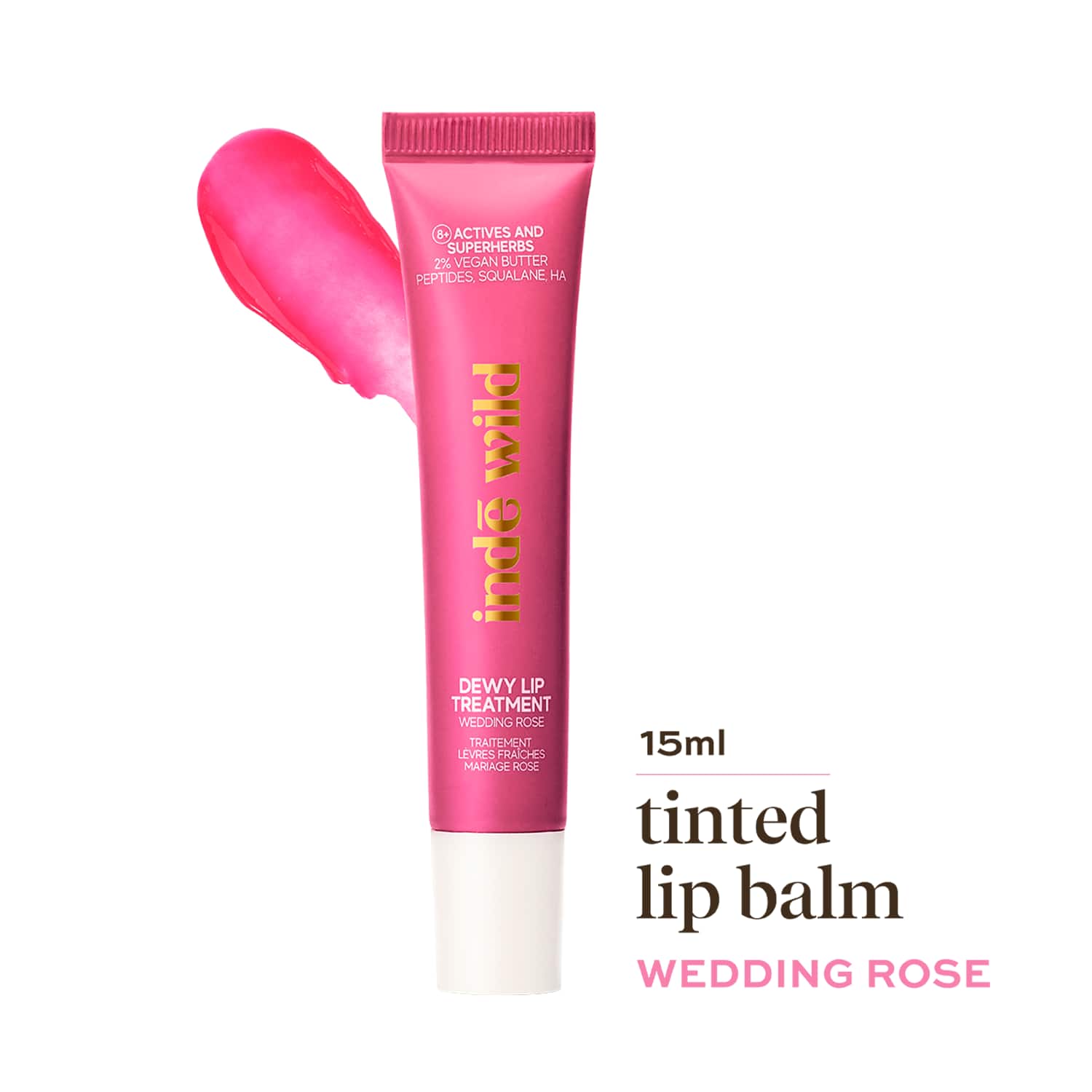 Inde Wild | Inde Wild Dewy Lip Treatment - Wedding Rose (15 ml)
