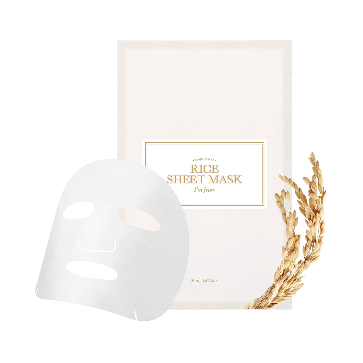 I'm From | I'm From Rice Sheet Mask (20 ml)
