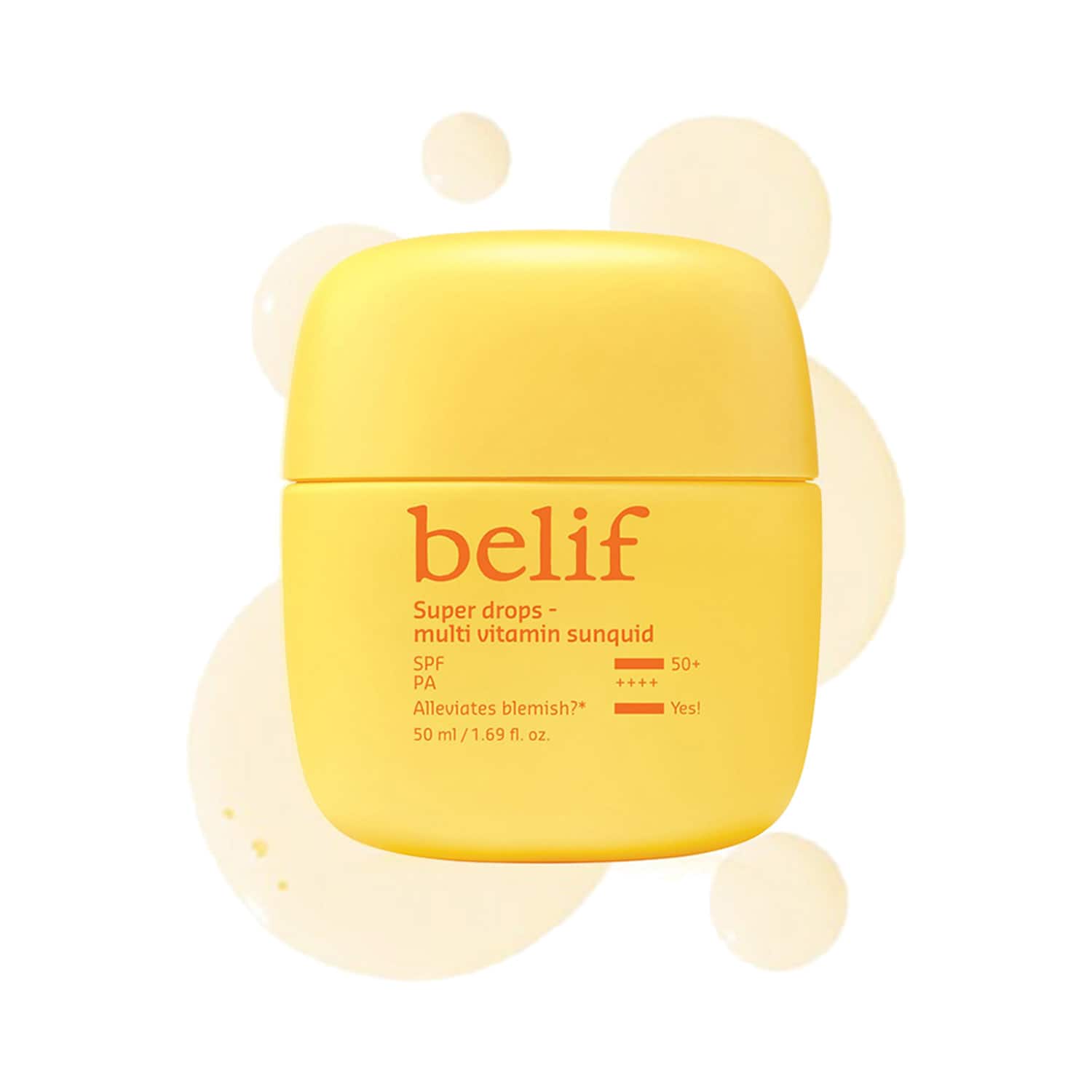Belif | Belif Super Drops Multi Vitamin Sunquid - Brightening Korean Vegan Sunscreen with SPF50+ (50 ml)