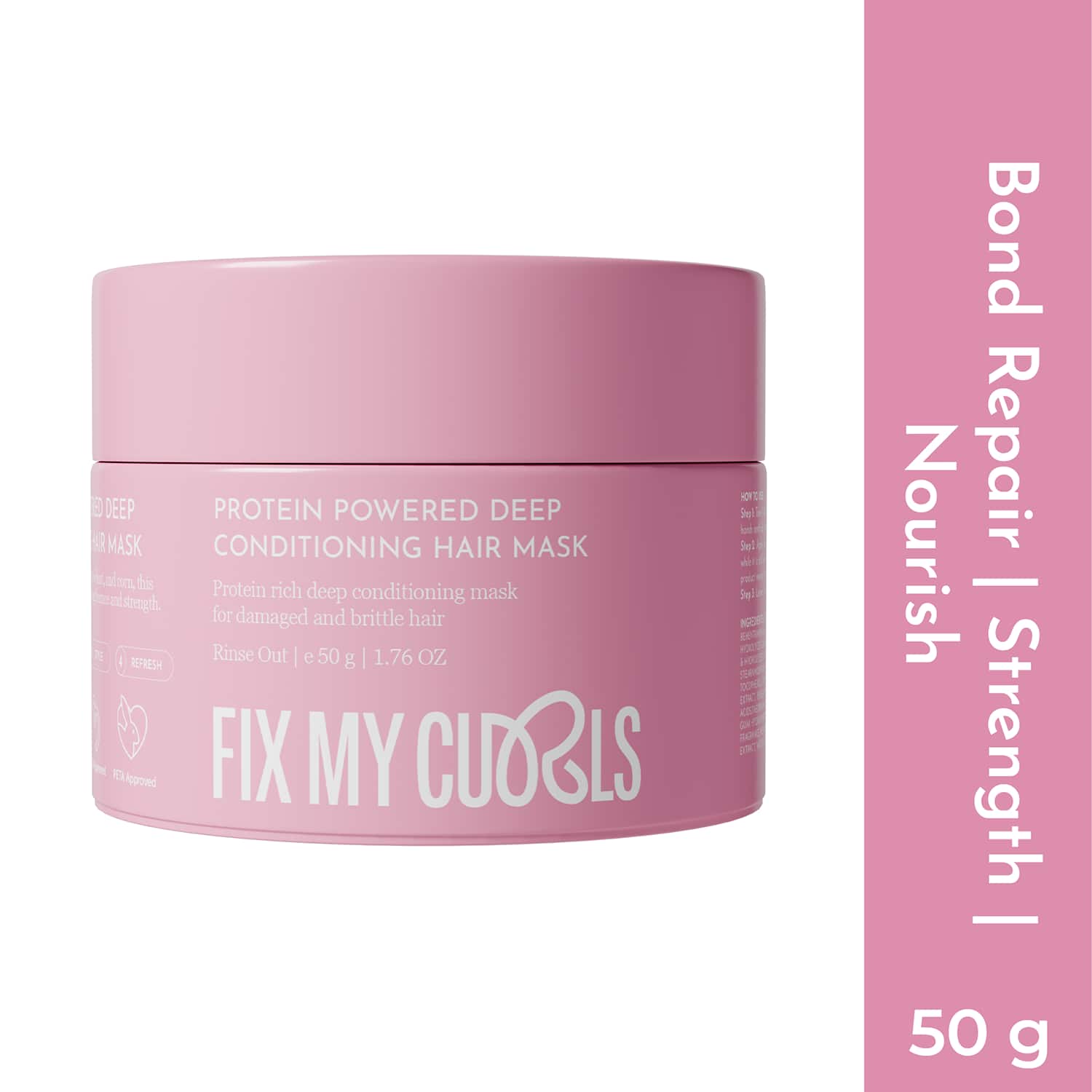 Fix My Curls | Fix My Curls Protein-Powered Deep Conditioning Hair Mask (50 g)
