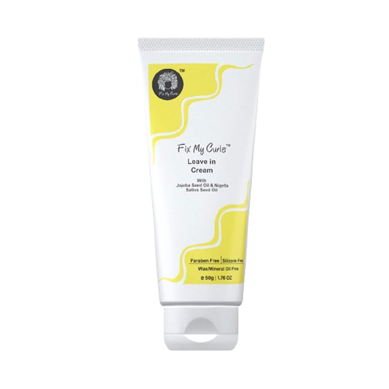 Fix My Curls | Fix My Curls Leave In Cream for Curly and Wavy Hair (50 g)
