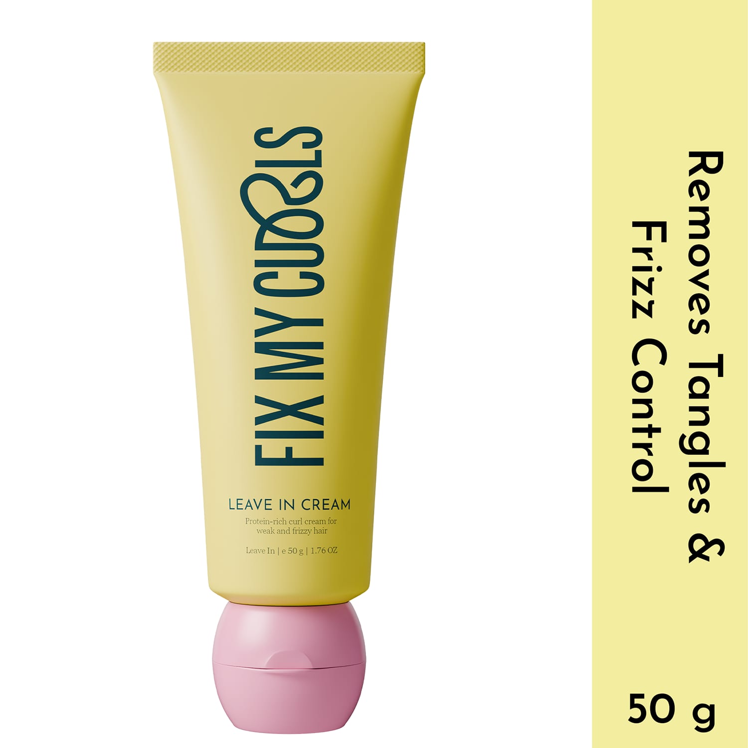Fix My Curls | Fix My Curls Leave In Cream for Curly and Wavy Hair (50 g)
