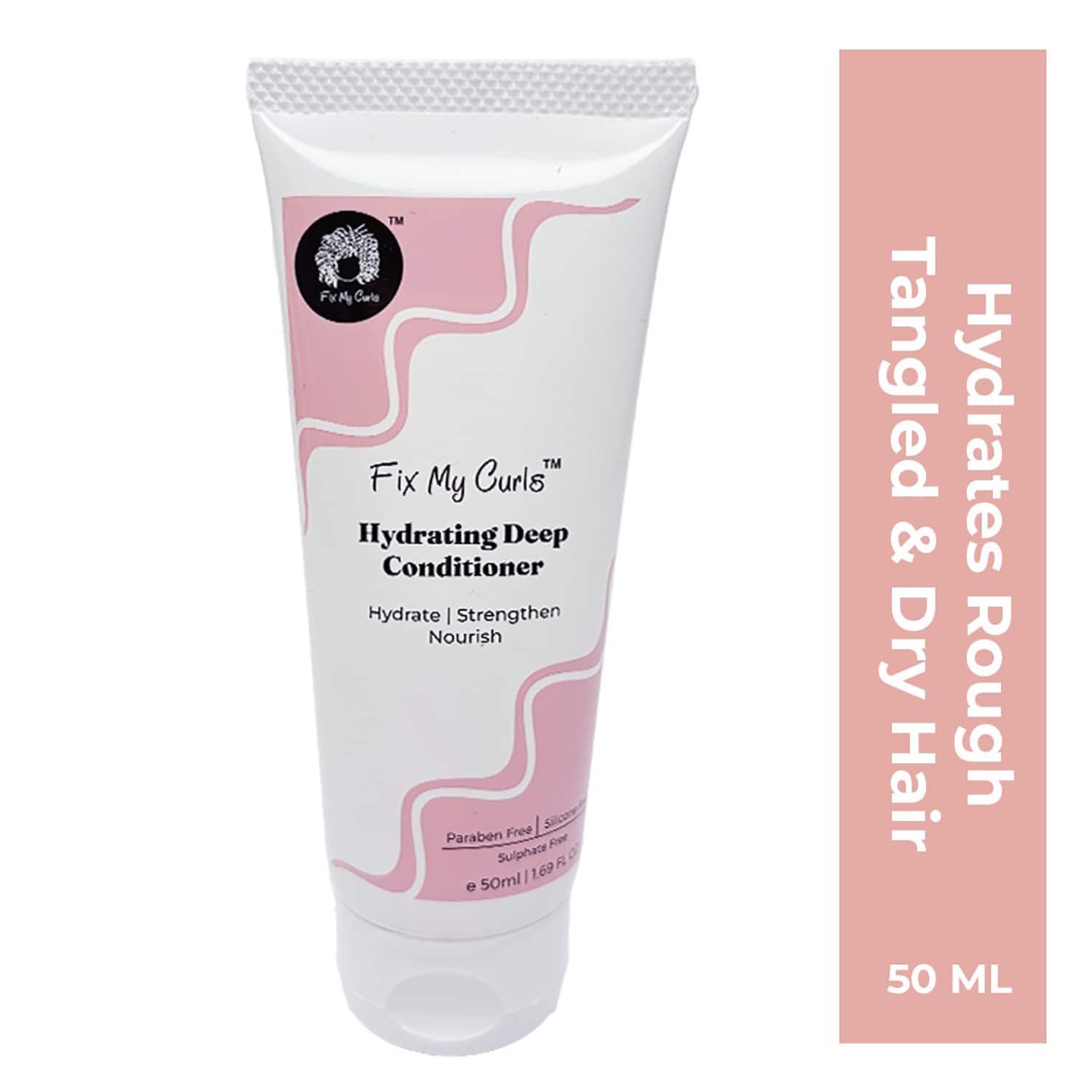 Fix My Curls | Fix My Curls 3-in-1 Hydrating Deep Conditioner for Intense Moisture (50 ml)