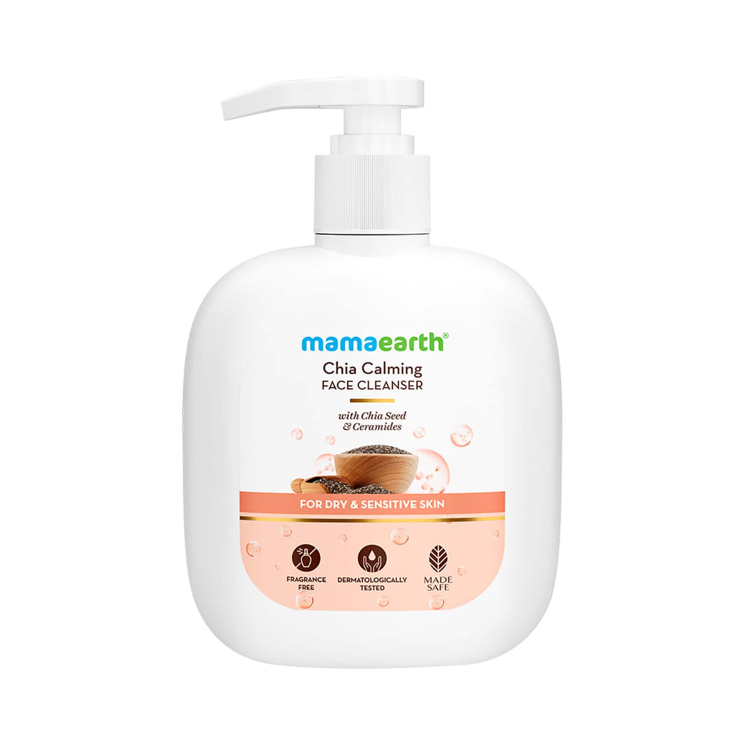 Mamaearth | Mamaearth Chia Calming Face Cleanser with Chia Seed & Ceramides (180 ml)