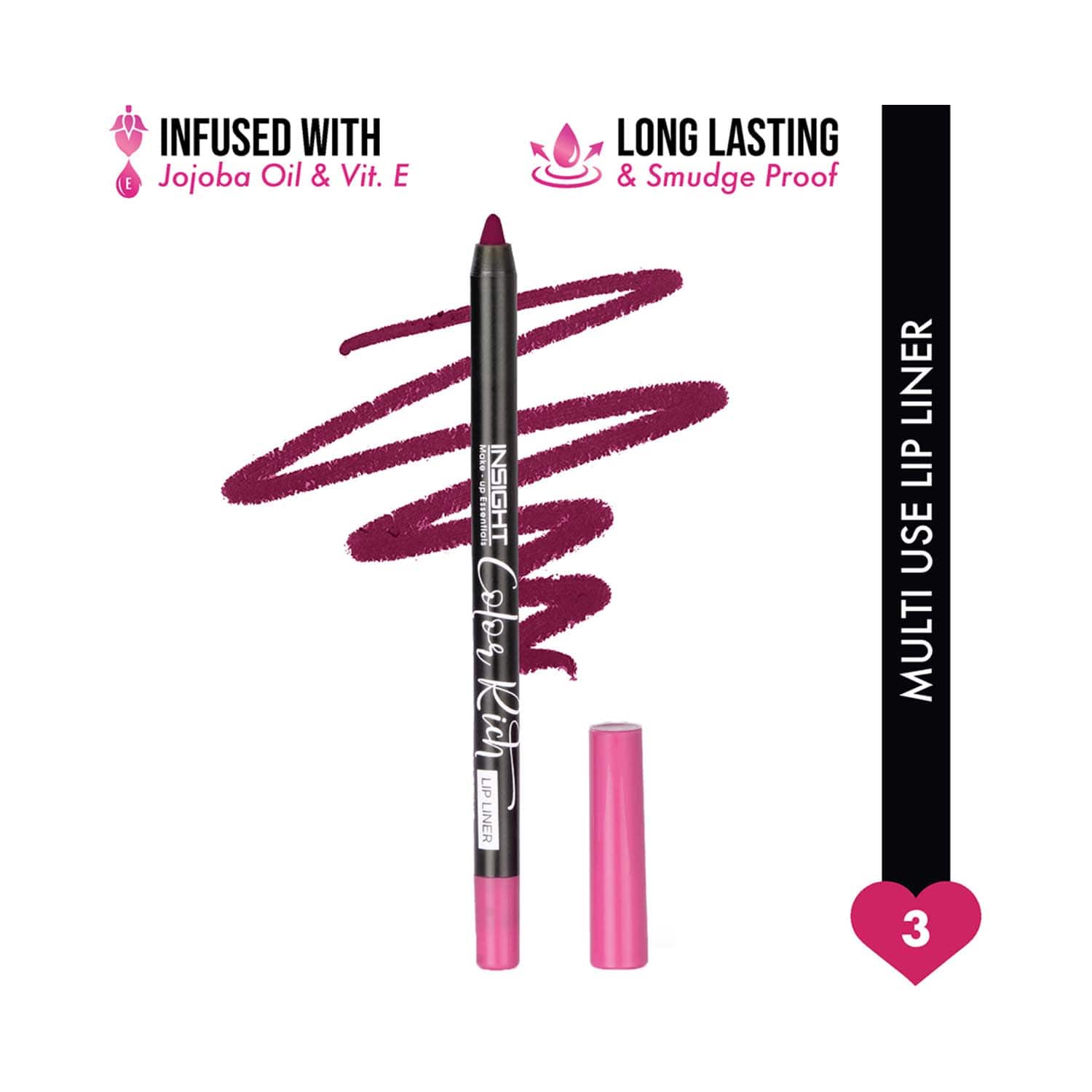 Insight Cosmetics | Insight Cosmetics Color Rich Lip Liner - Bite Of Plum (1.5 g)