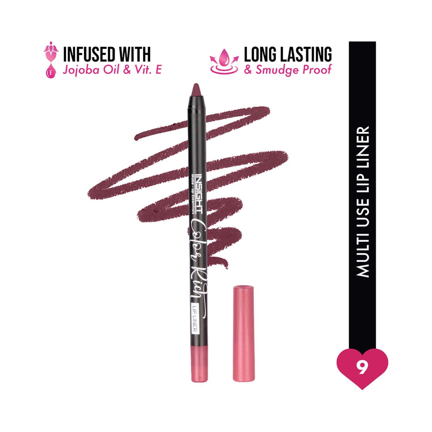 Insight Cosmetics | Insight Cosmetics Color Rich Lip Liner - Wave Of Sangria (1.5 g)