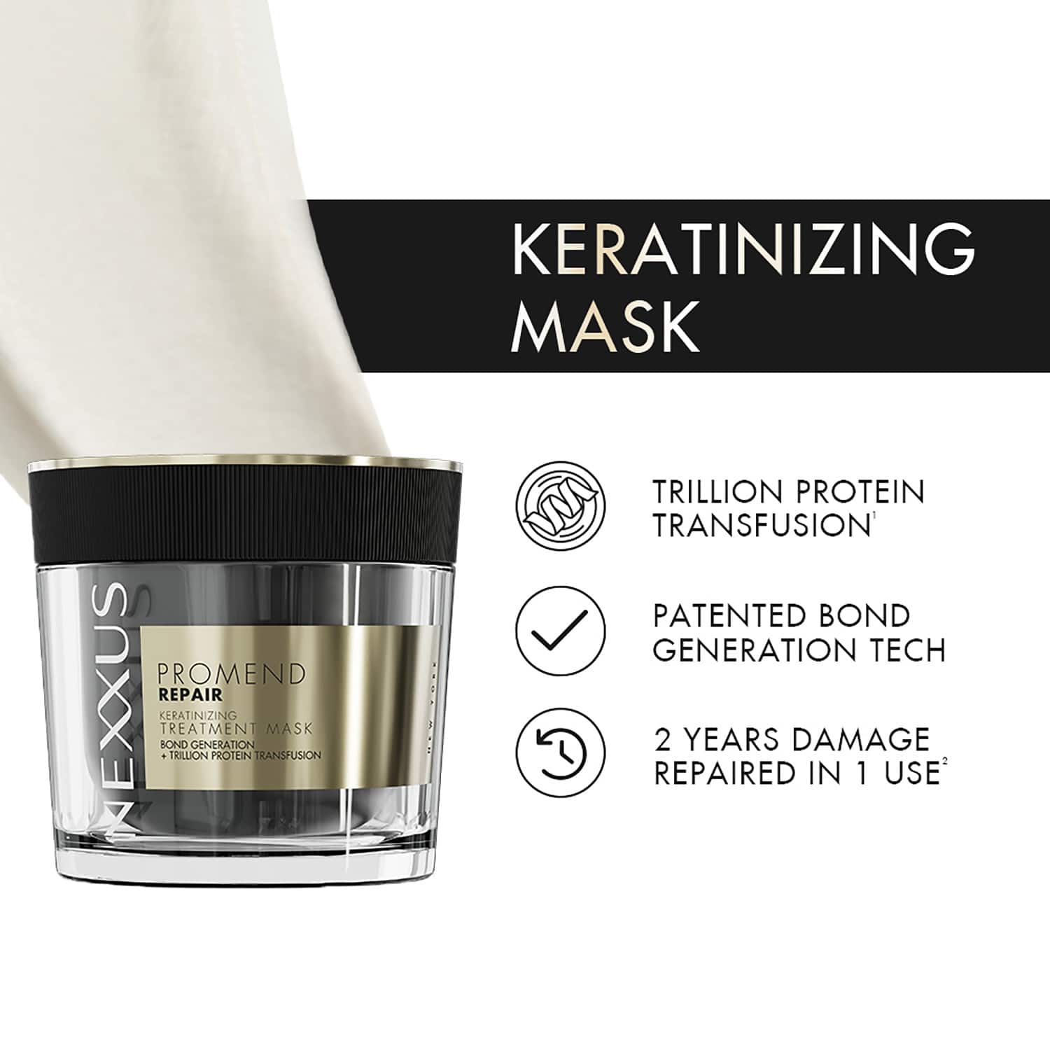 Nexxus | Nexxus Promend Repair Keratinizing Treatment Mask for Damaged Hair (200 ml)