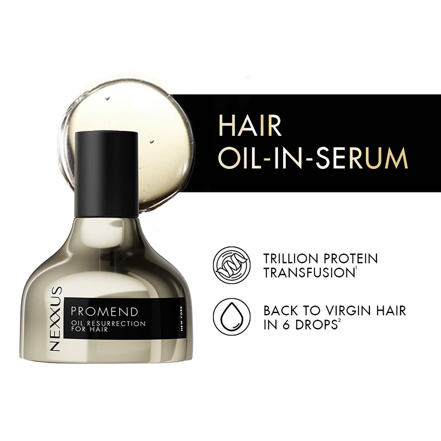 Nexxus | Nexxus Promend Resurrection Hair Oil-In-Serum (100 ml)