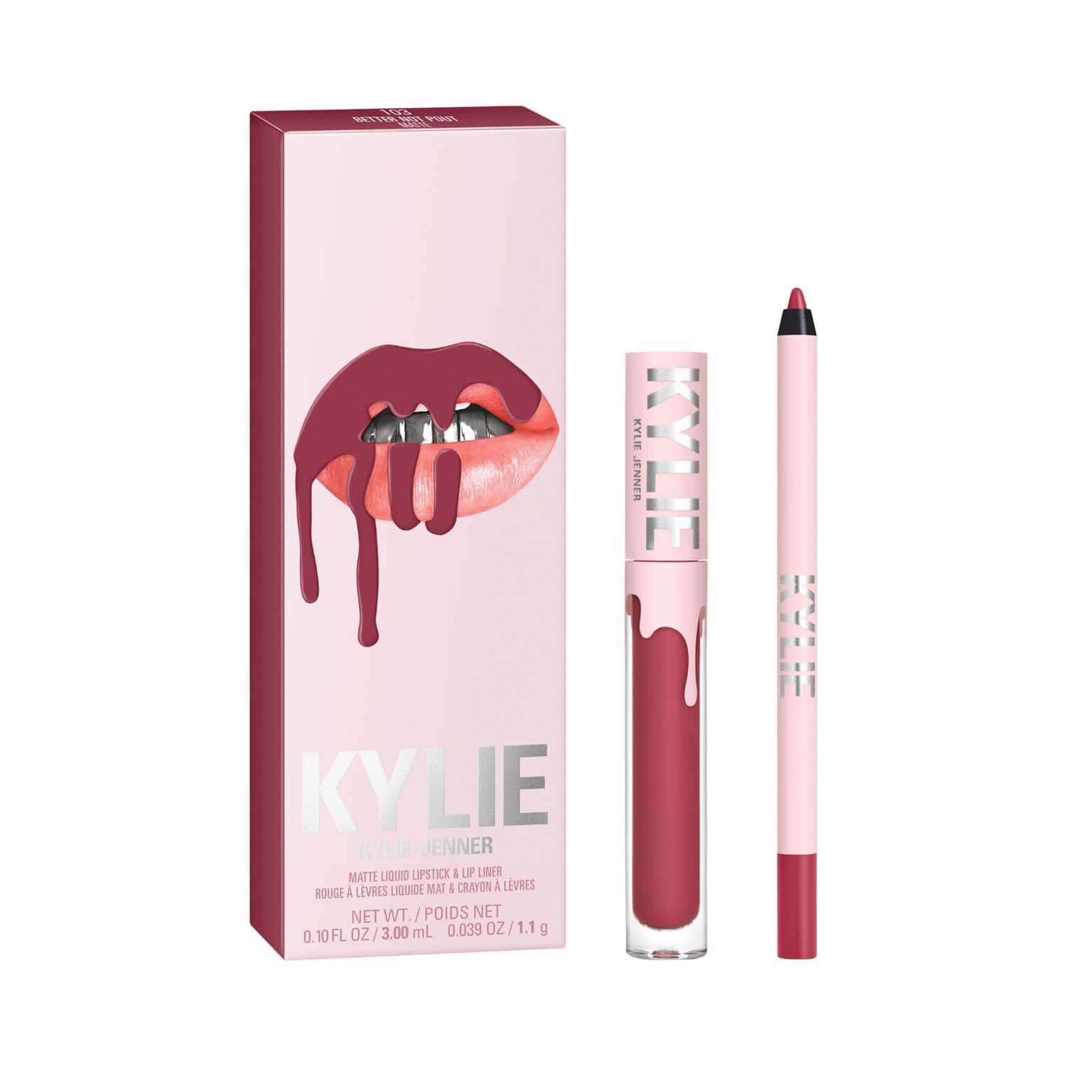 Kylie Cosmetics | Kylie Cosmetics Matte Lip Kit - 103-Better Not Pout (2 pcs)