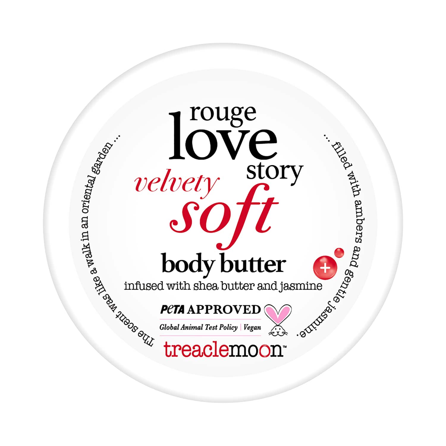 Treaclemoon | Treaclemoon Rouge Love Story Velvety Soft Body Butter (200 ml)
