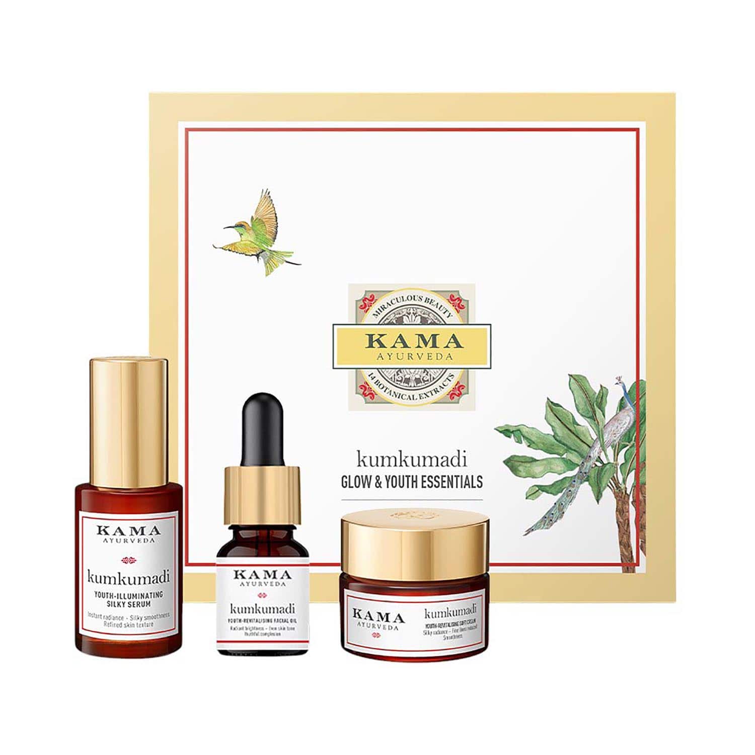 Kama Ayurveda | Kama Ayurveda Kumkumadi Glow Discovery Set (3 Pcs)