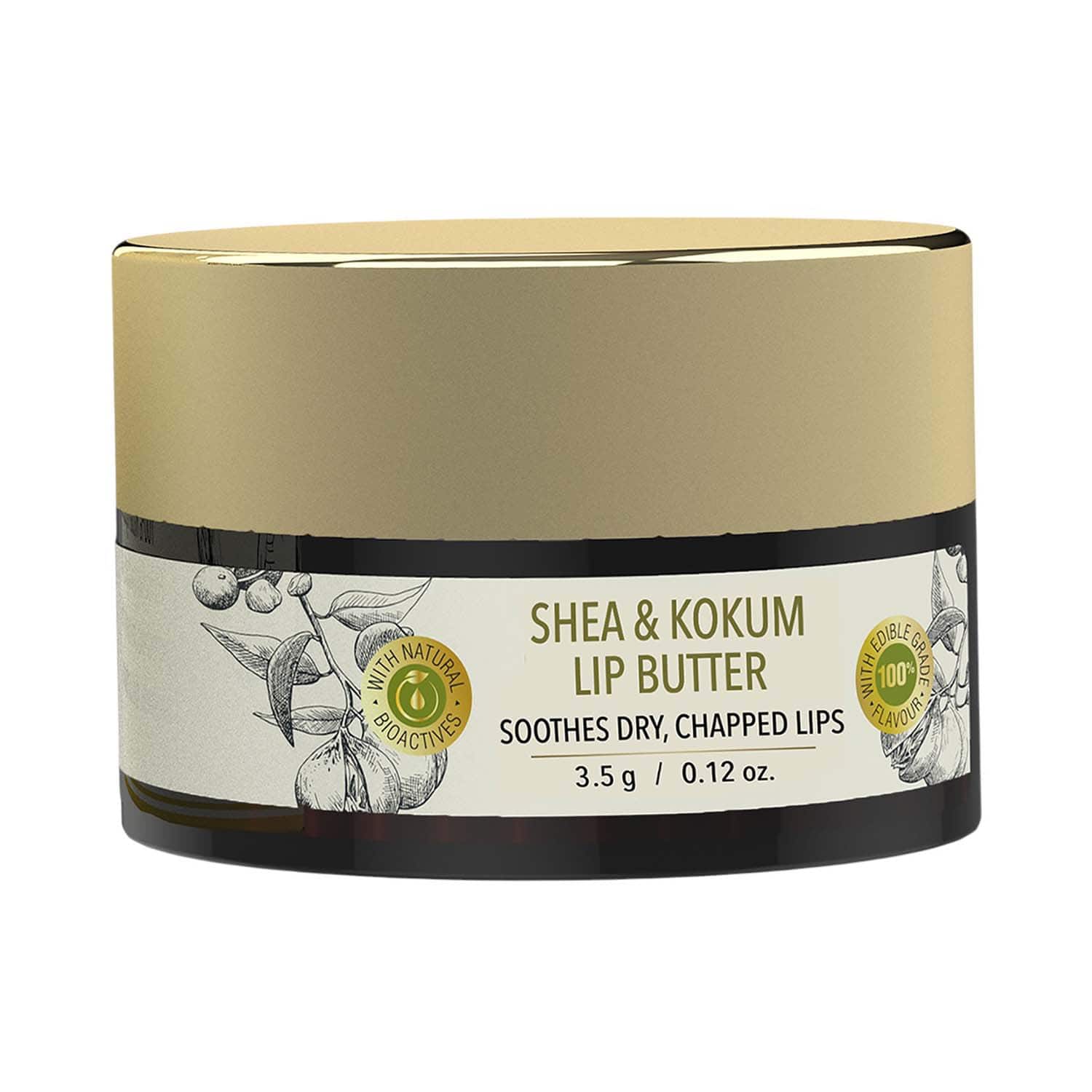 Fabessentials by Fabindia | Fabessentials by Fabindia Shea & Kokum Butter Lip Butter for Chapped Lips (3.5 g)