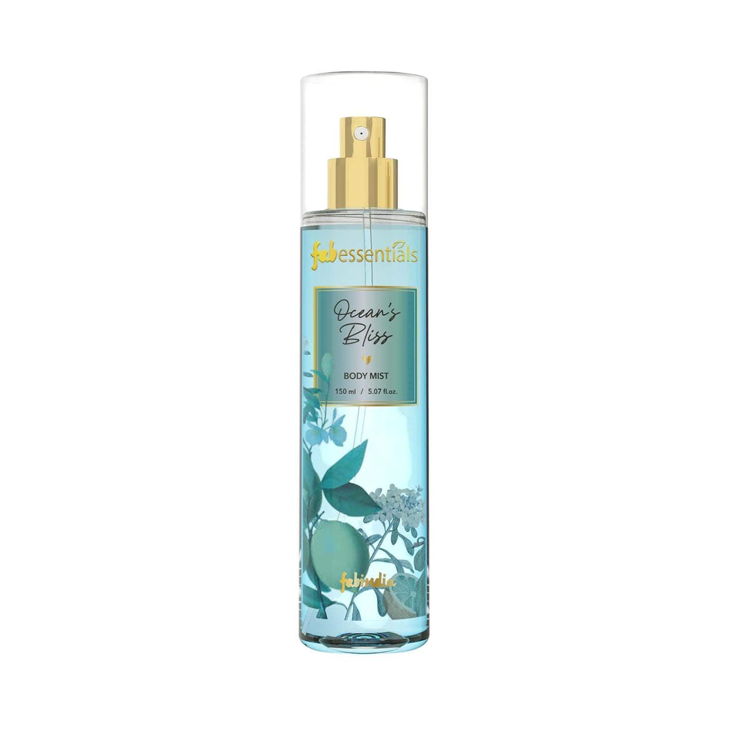 Fabessentials by Fabindia | Fabessentials by Fabindia Ocean'S Bliss Body Mist Luxury Fine Fragrance for Women & Men (150 ml)