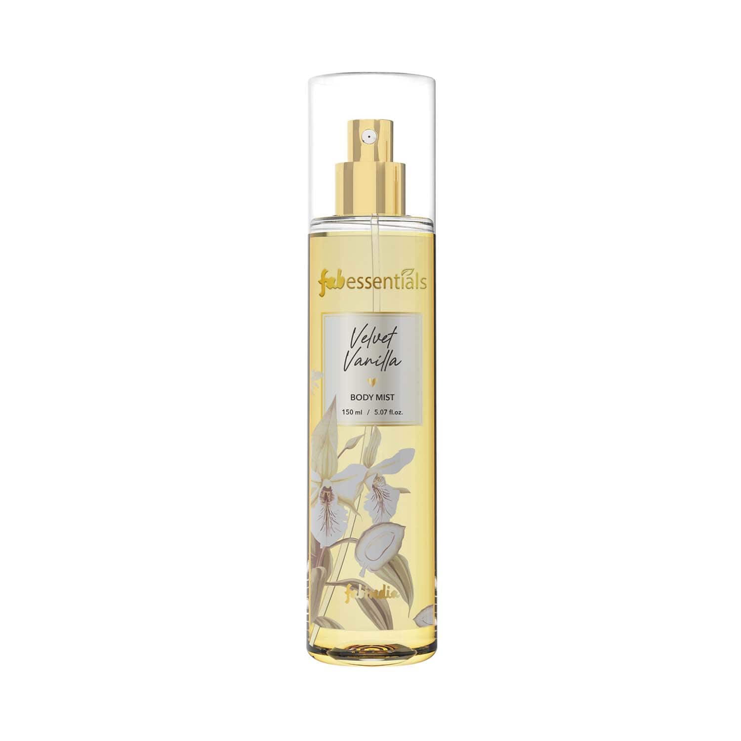 Fabessentials by Fabindia | Fabessentials by Fabindia Velvet Vanilla Body Mist Luxury Fine Fragrance for Women & Men (150 ml)