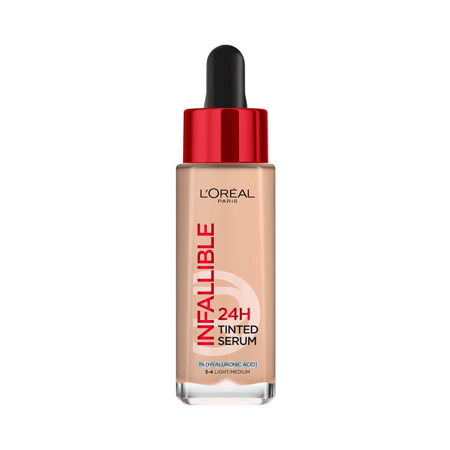 L'Oreal Paris | L'Oreal Paris Infallible 24H Tinted Serum Foundation - 3-4 Light - Medium (30 ml)