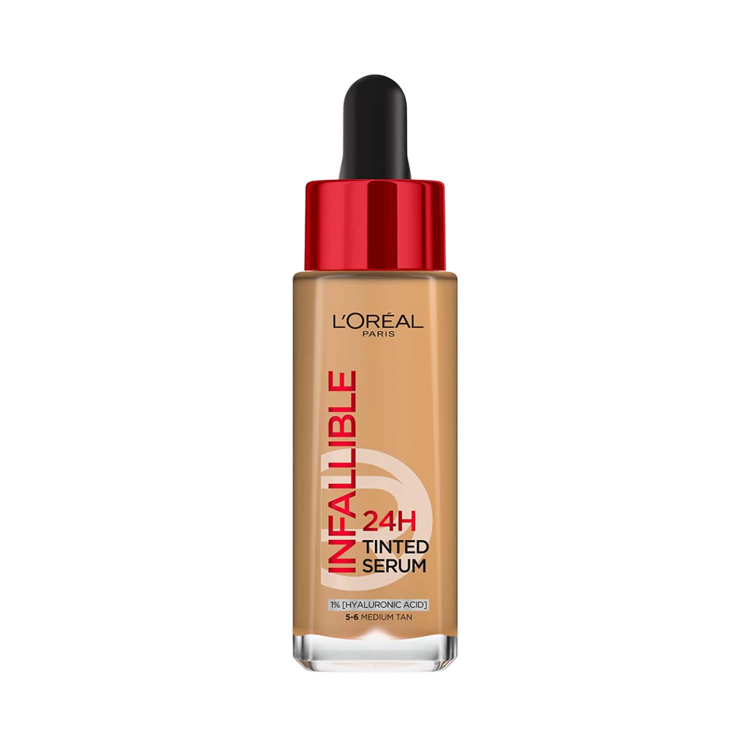 L'Oreal Paris | L'Oreal Paris Infallible 24H Tinted Serum Foundation - 5-6 Medium - Tan (30 ml)