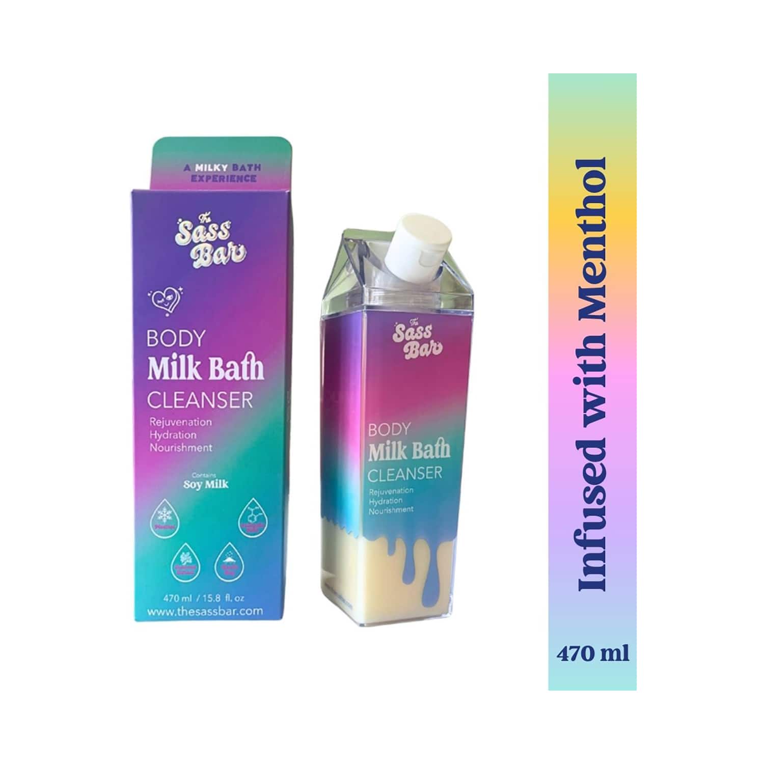 The Sass Bar | The Sass Bar Bodywash Cleanser Aurora (470 ml)