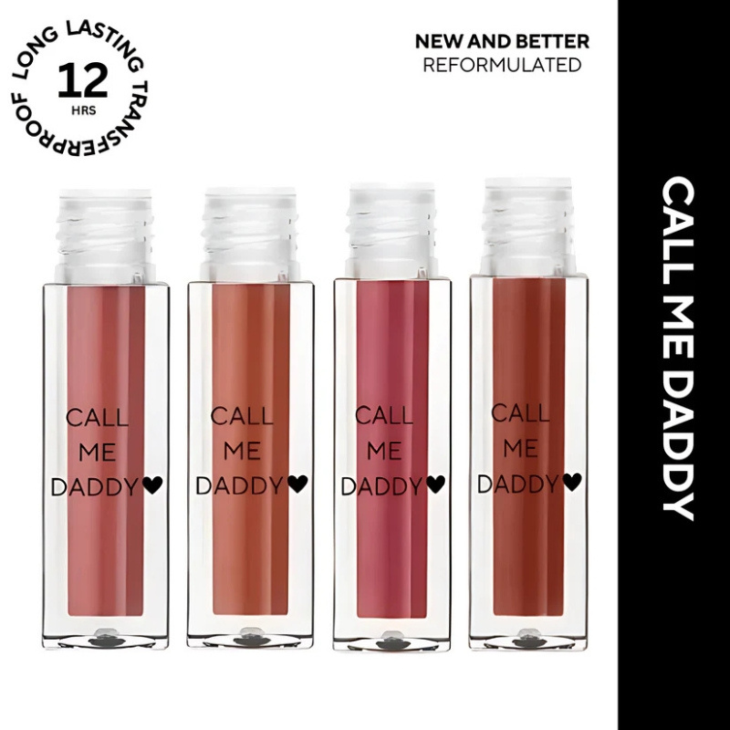 Blur India | Blur India  Call Me Daddy Mini Matte Liquid Lipstick  4 Shades At 599 (10 ml)