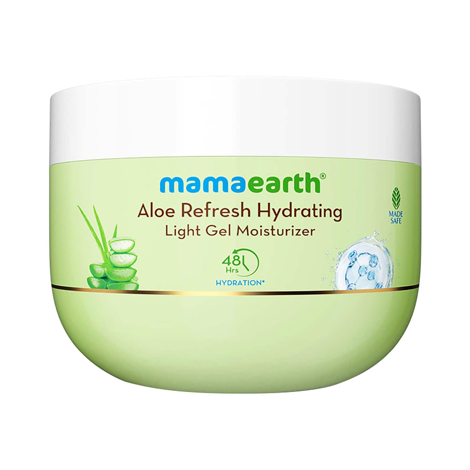 Mamaearth | Mamaearth Aloe Refresh Hydrating Light Gel Moisturizer With Aloe Vera & HA (200 g)