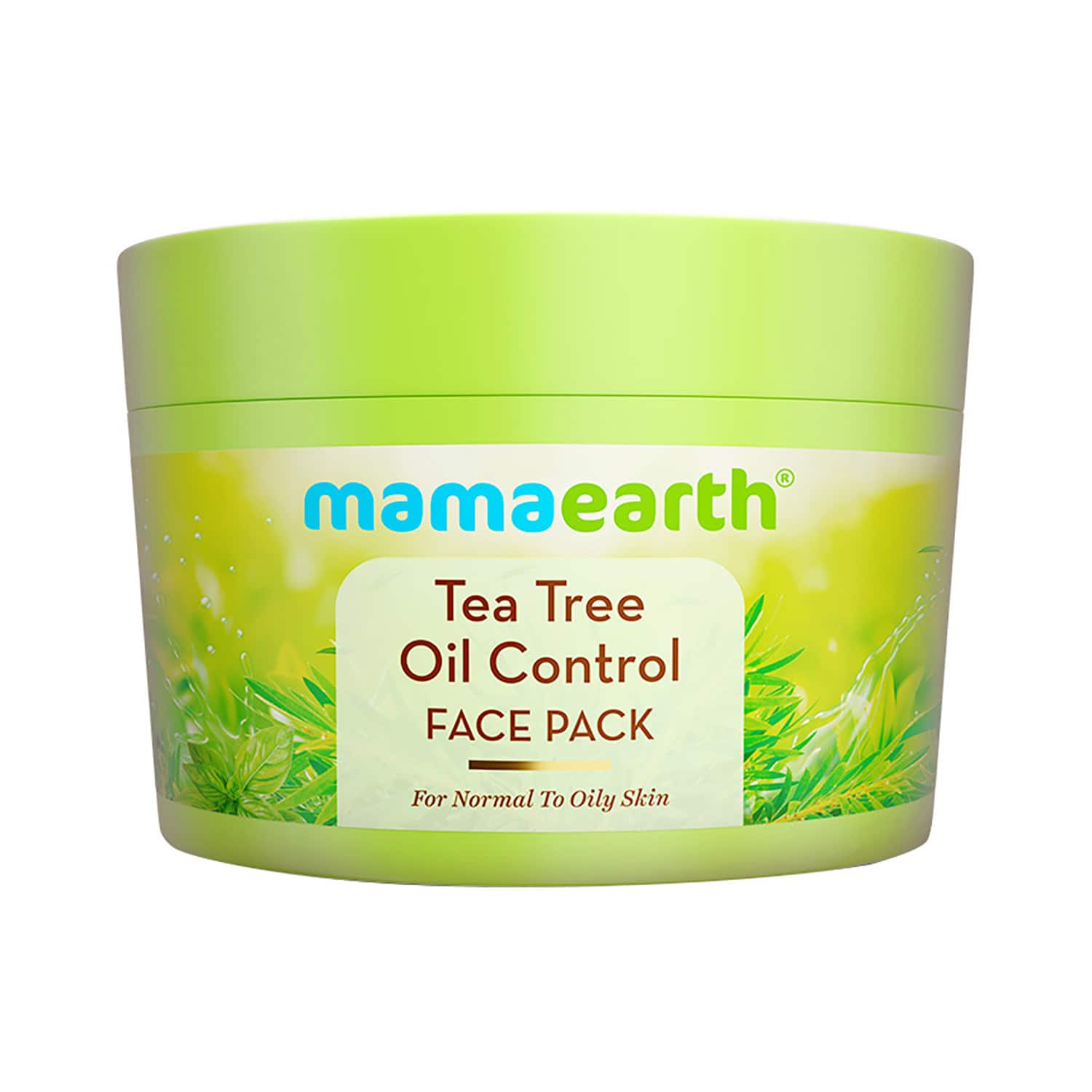Mamaearth | Mamaearth Tea Tree Oil Control Face Pack With Tea Tree & Salicylic Acid (200 g)