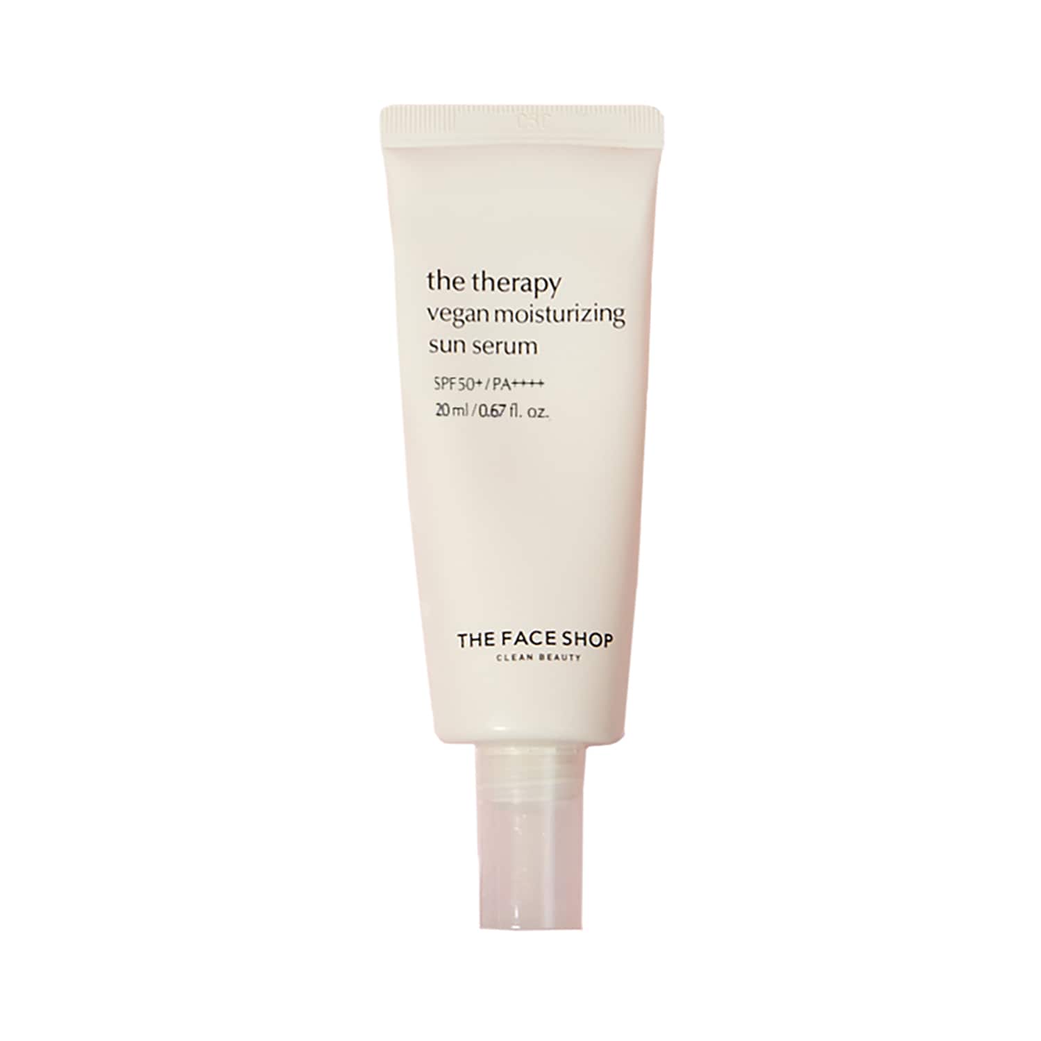 The Face Shop | The Face Shop Vegan Sunscreen Serum SPF 50+ PA++++ : Korean Mini Sun Serum with Niacinamide (20 ml)