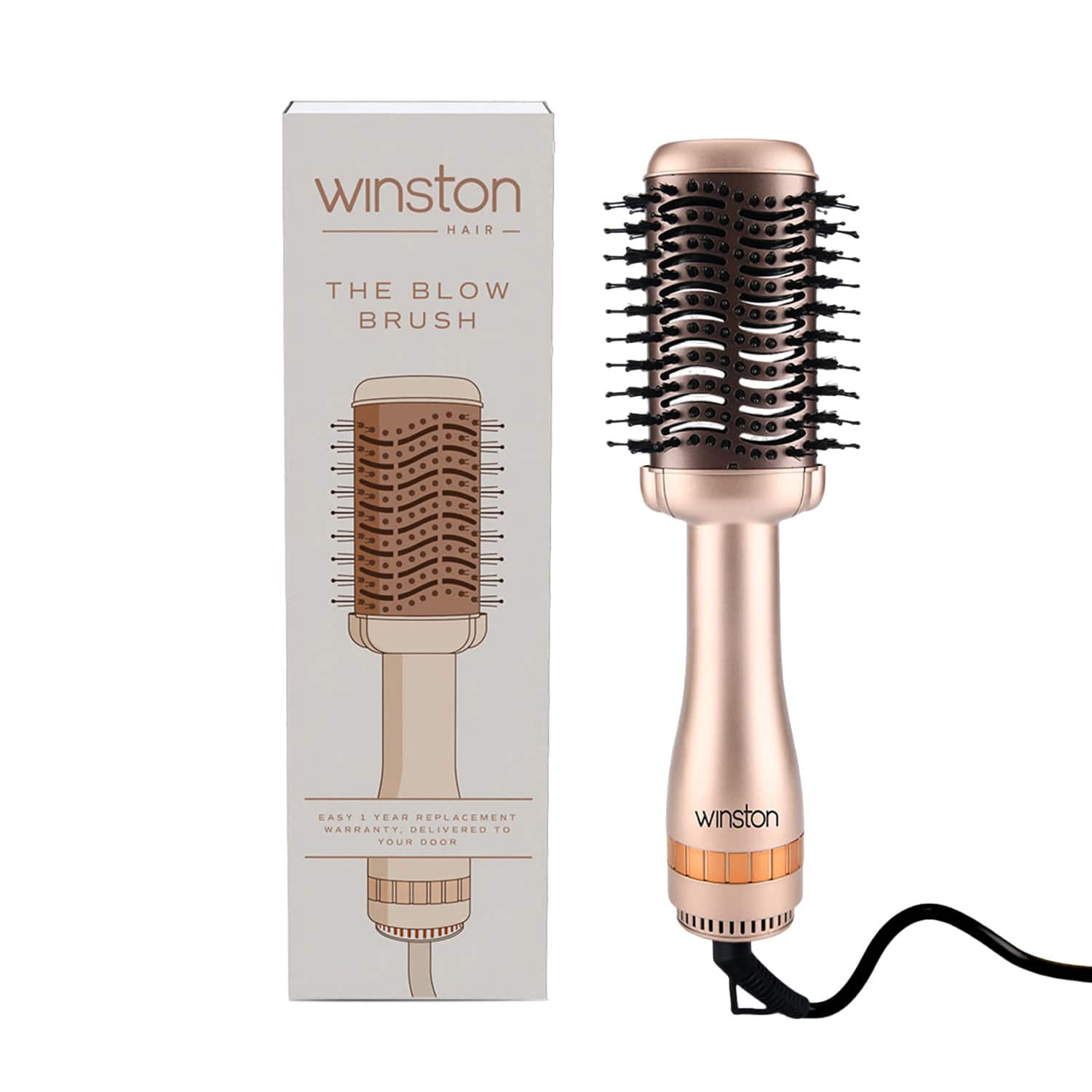 WINSTON | Winston Hair Blow Brush - Gold