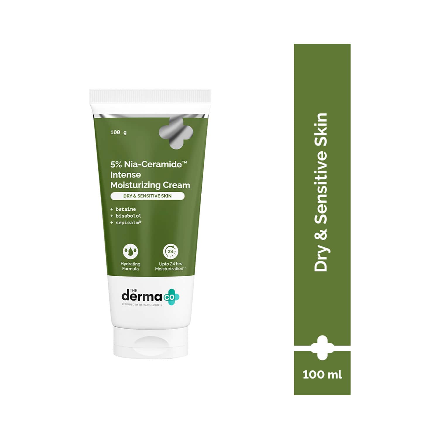 The Derma Co | The Derma Co 5% Nia-Ceramide Intense Moisturizing Cream (100 g)