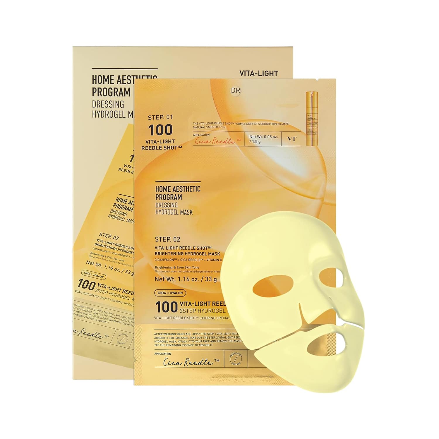 VT Cosmetics | VT Cosmetics Vita Reedle Shot 100 2-Step Hydrogel Mask (33 g)
