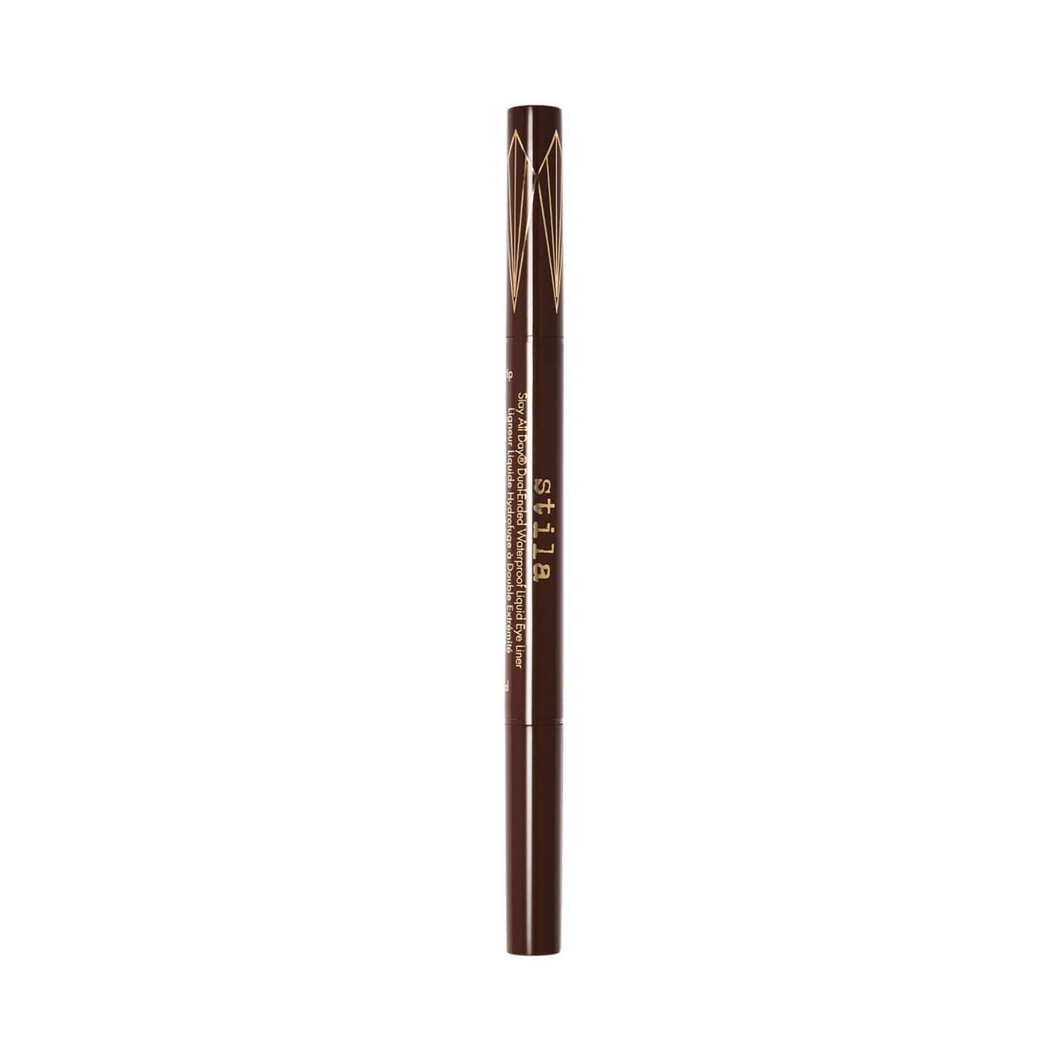 Stila Cosmetics | Stila Cosmetics Stay All Day Dual-Ended Waterproof Liquid Eye Liner - Dark Brown (1 ml)