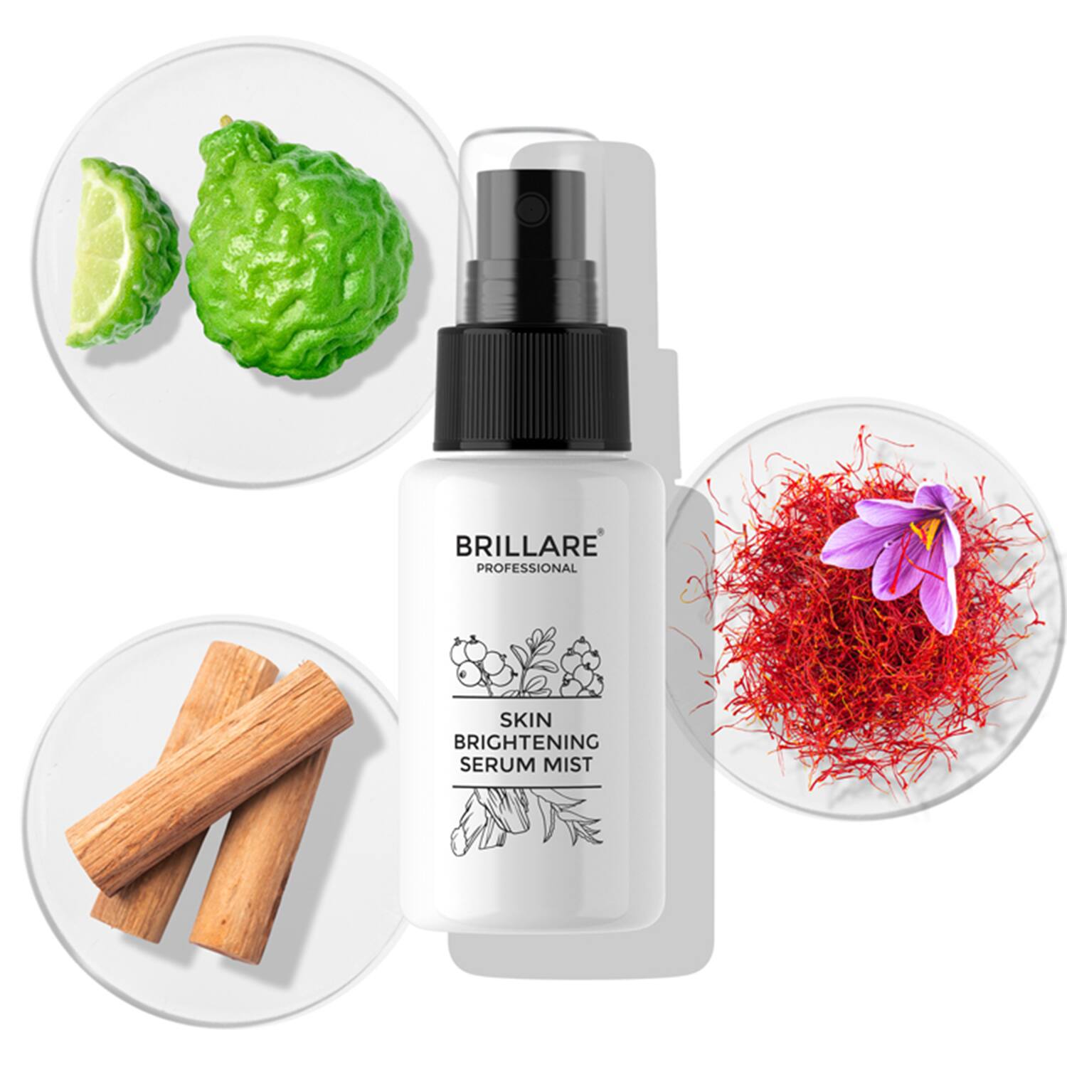 Brillare | Brillare Skin Brightening Serum Mist for Reducing Pigmentation (50 ml)