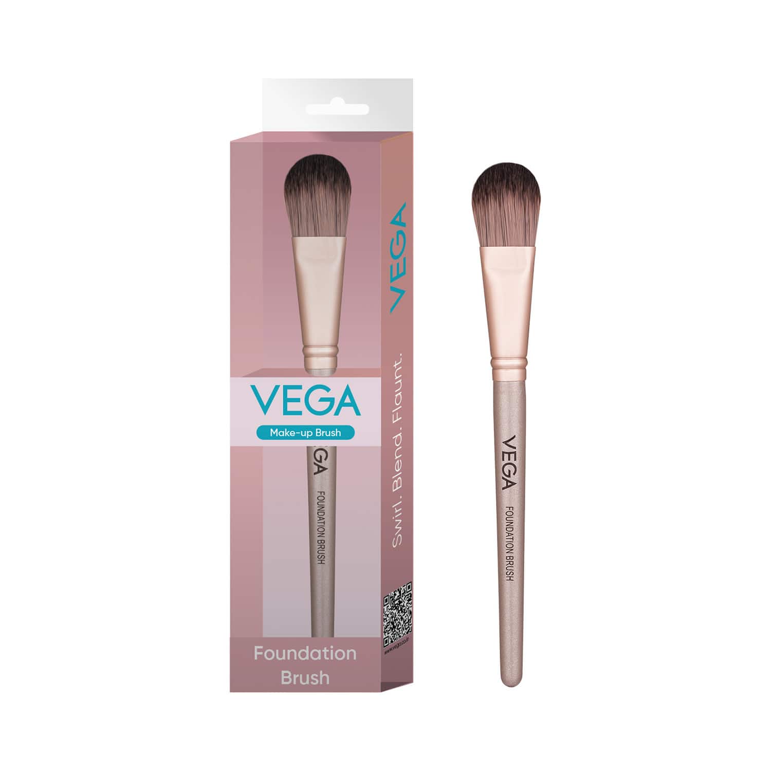 Vega | Vega Foundation Brush For Smooth Blending Makeup MBN-01