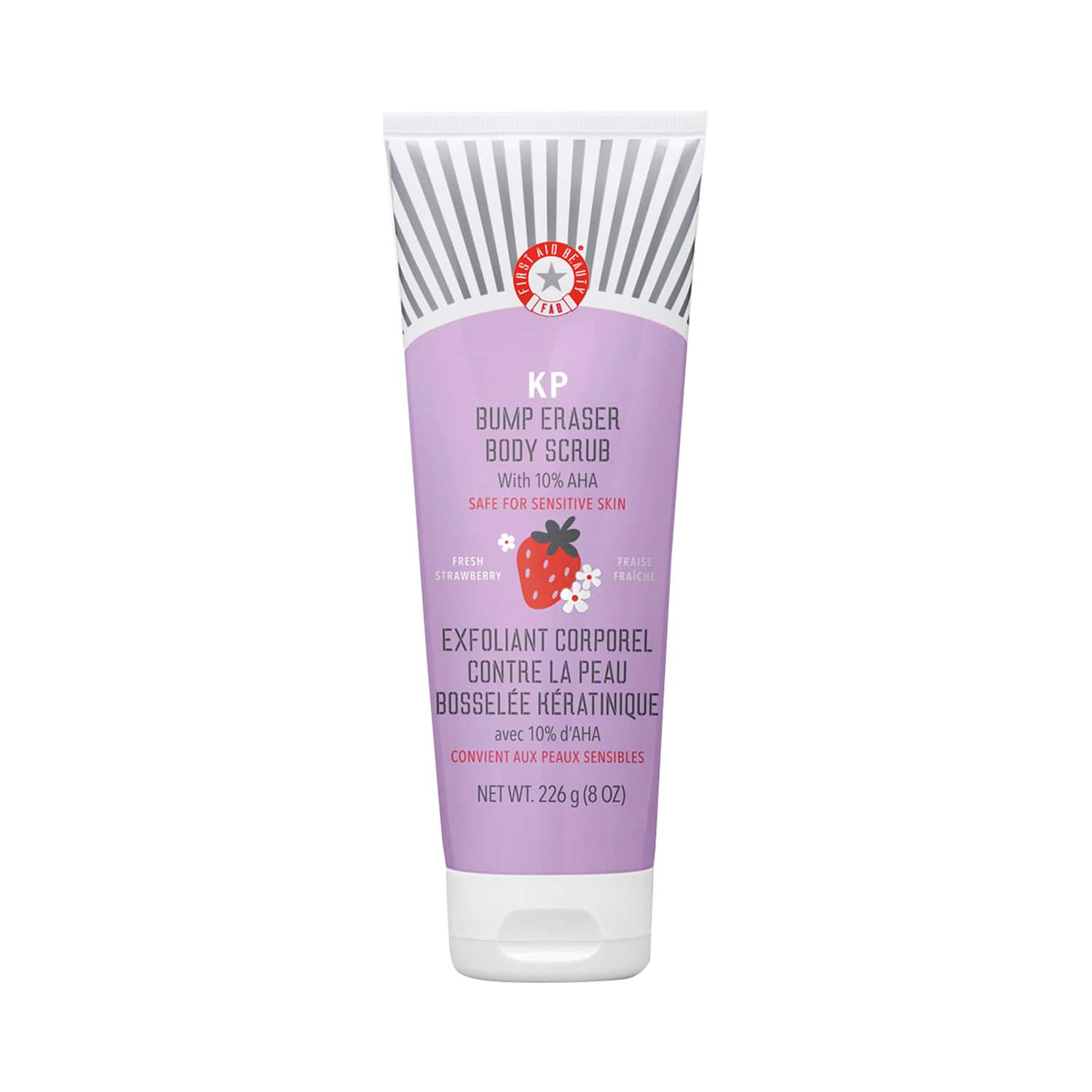 First Aid Beauty | First Aid Beauty KP Bump Eraser Body Scrub 10% AHA Strawberry (226 g)