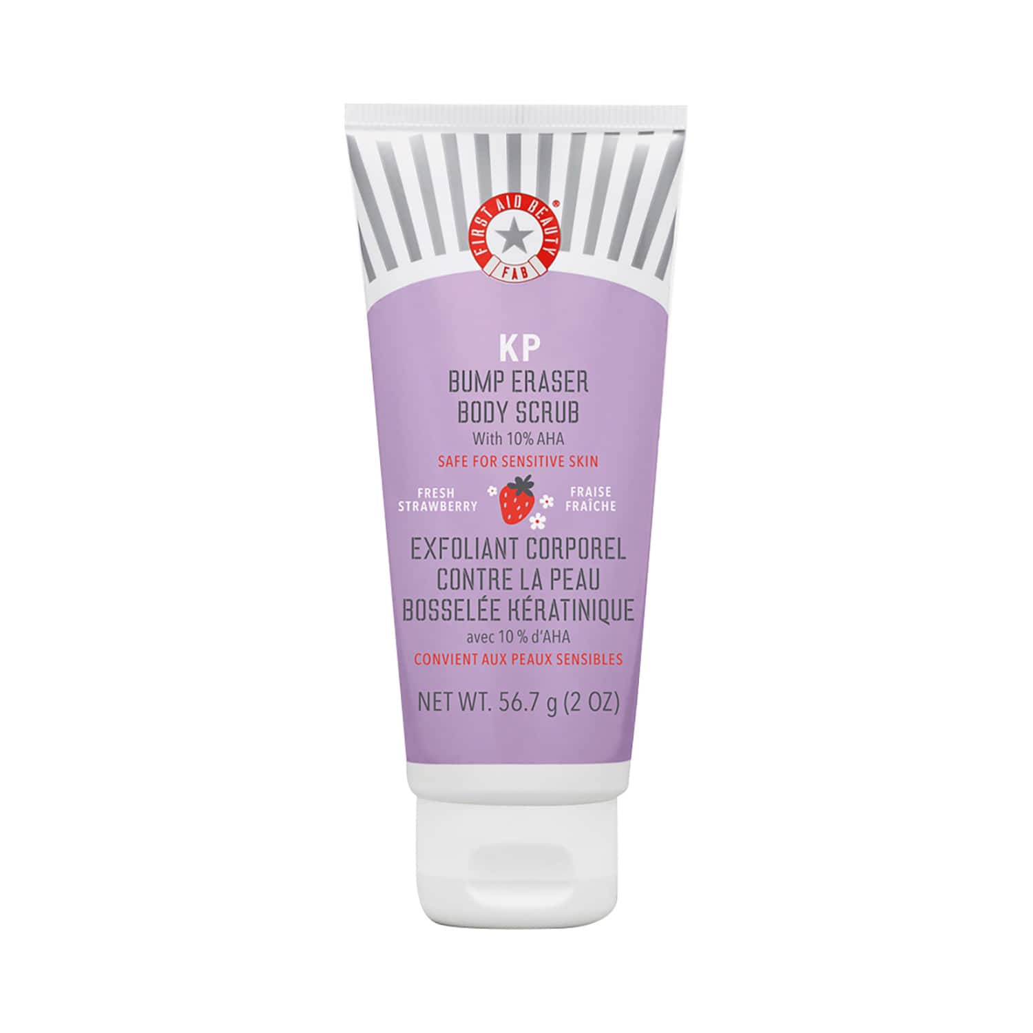 First Aid Beauty | First Aid Beauty KP Bump Eraser Body Scrub 10% AHA Strawberry (56.7 g)