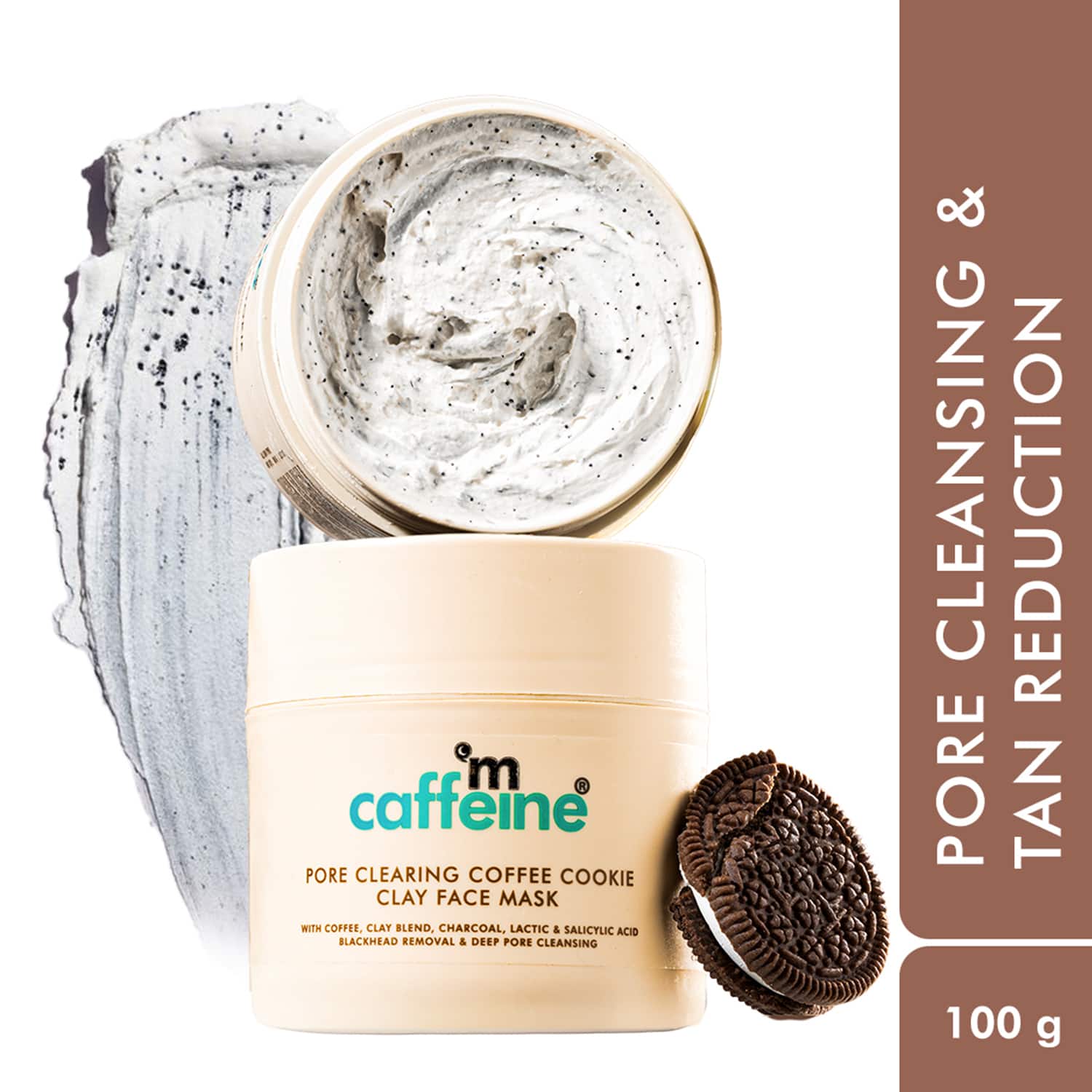 mCaffeine | mCaffeine Pore Cleanse Coffee Cookie Detan Face Mask (100 g)