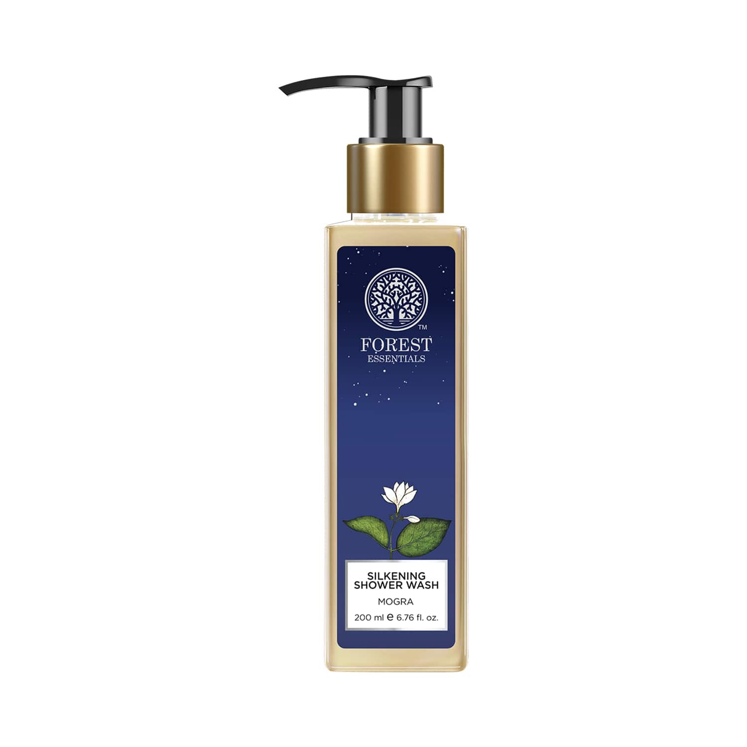 Forest Essentials | Forest Essentials Silkening Shower Wash Mogra Ayurvedic (200 ml)