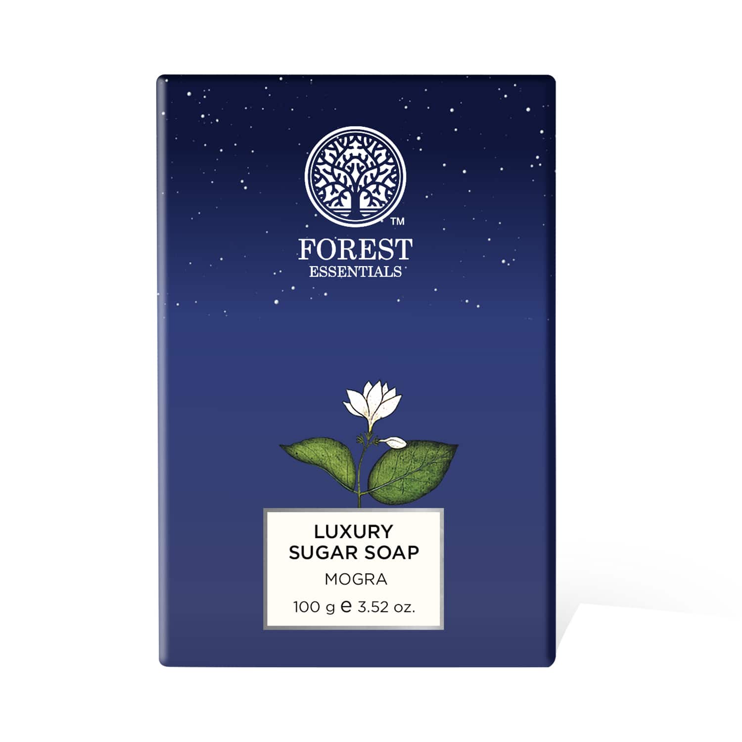 Forest Essentials | Forest Essentials Luxury Sugar Soap Mogra Ayurvedic (100 g)