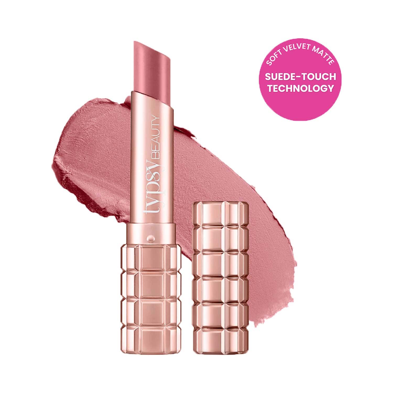Typsy Beauty | Typsy Beauty Cocoa Peptide Velvet Lipstick - Pink Praline Light 04 (3.5 g)