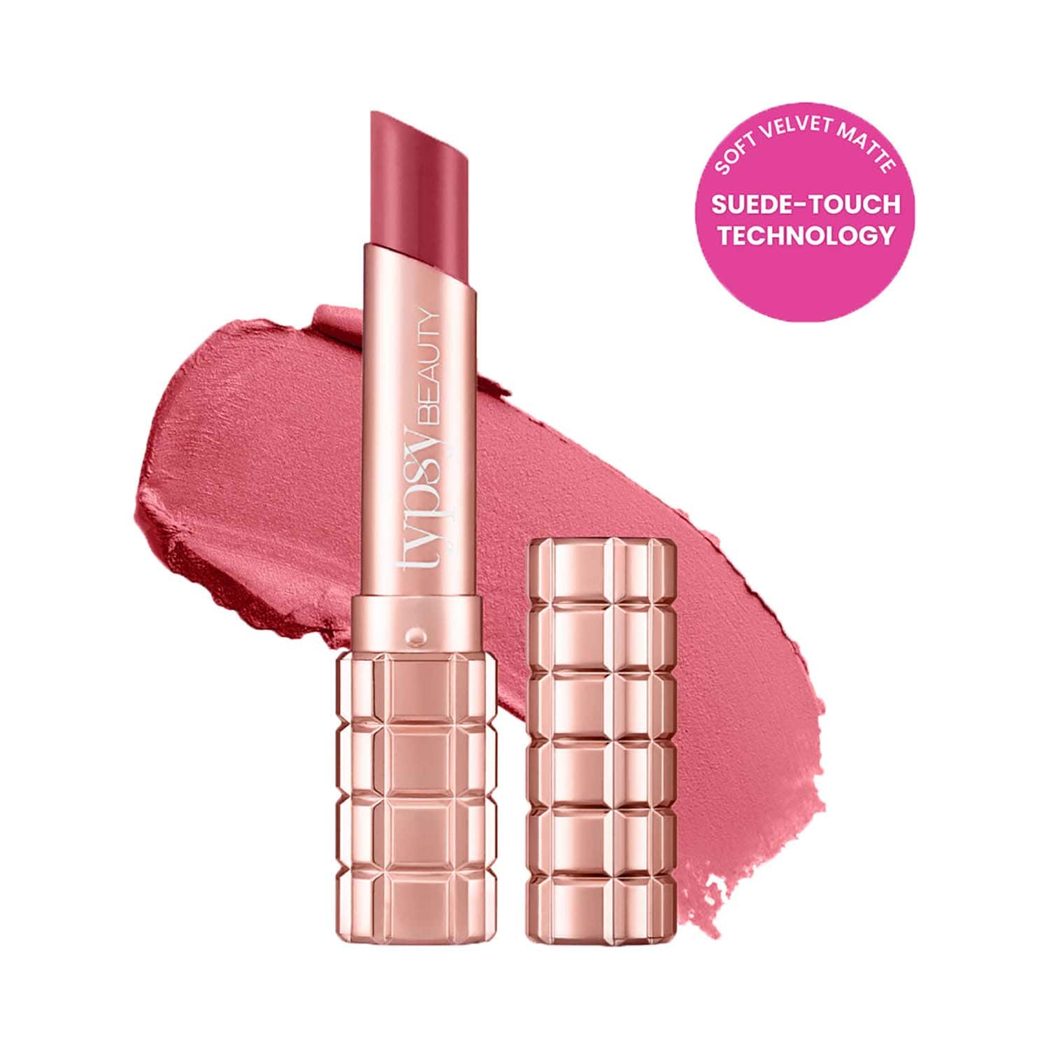 Typsy Beauty | Typsy Beauty Cocoa Peptide Velvet Lipstick - Pink Praline Medium 05 (3.5 g)