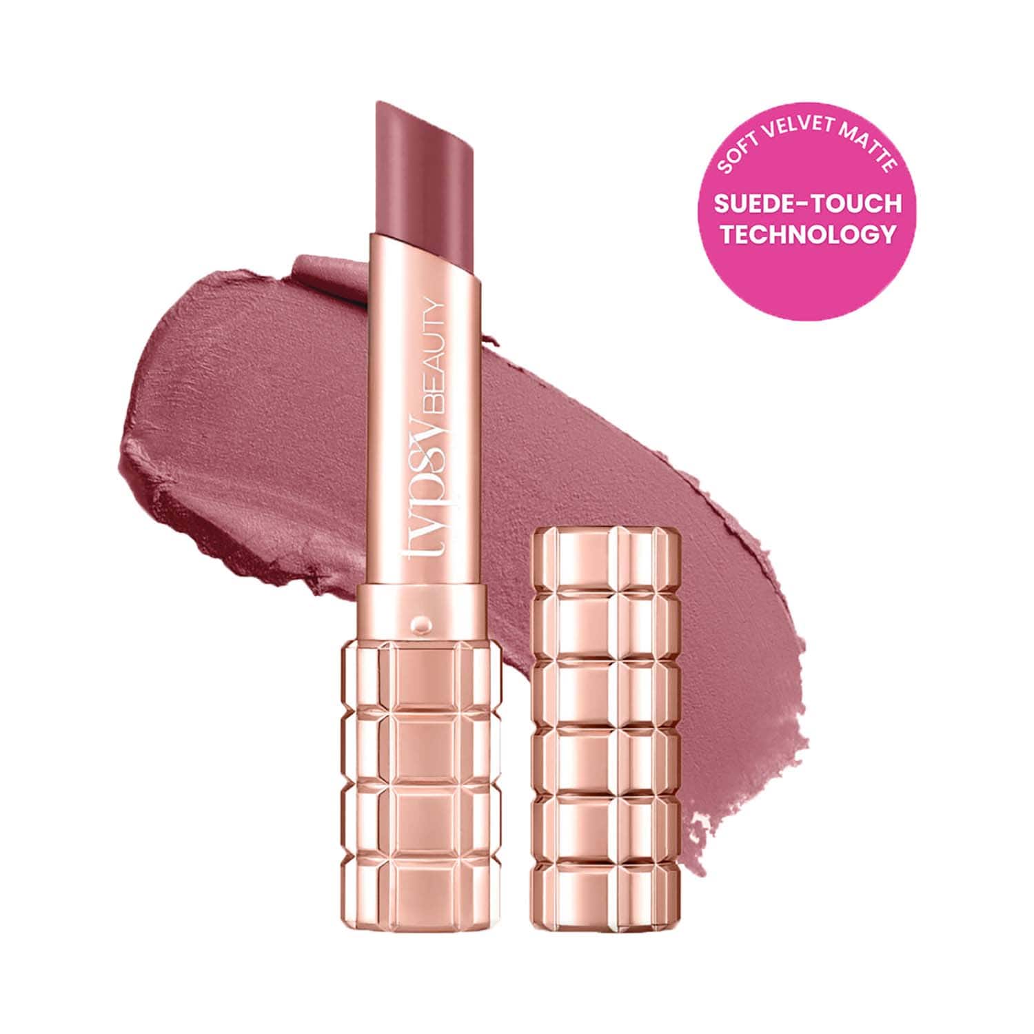 Typsy Beauty | Typsy Beauty Cocoa Peptide Velvet Lipstick - Mocha Mauve Medium 08 (3.5 g)
