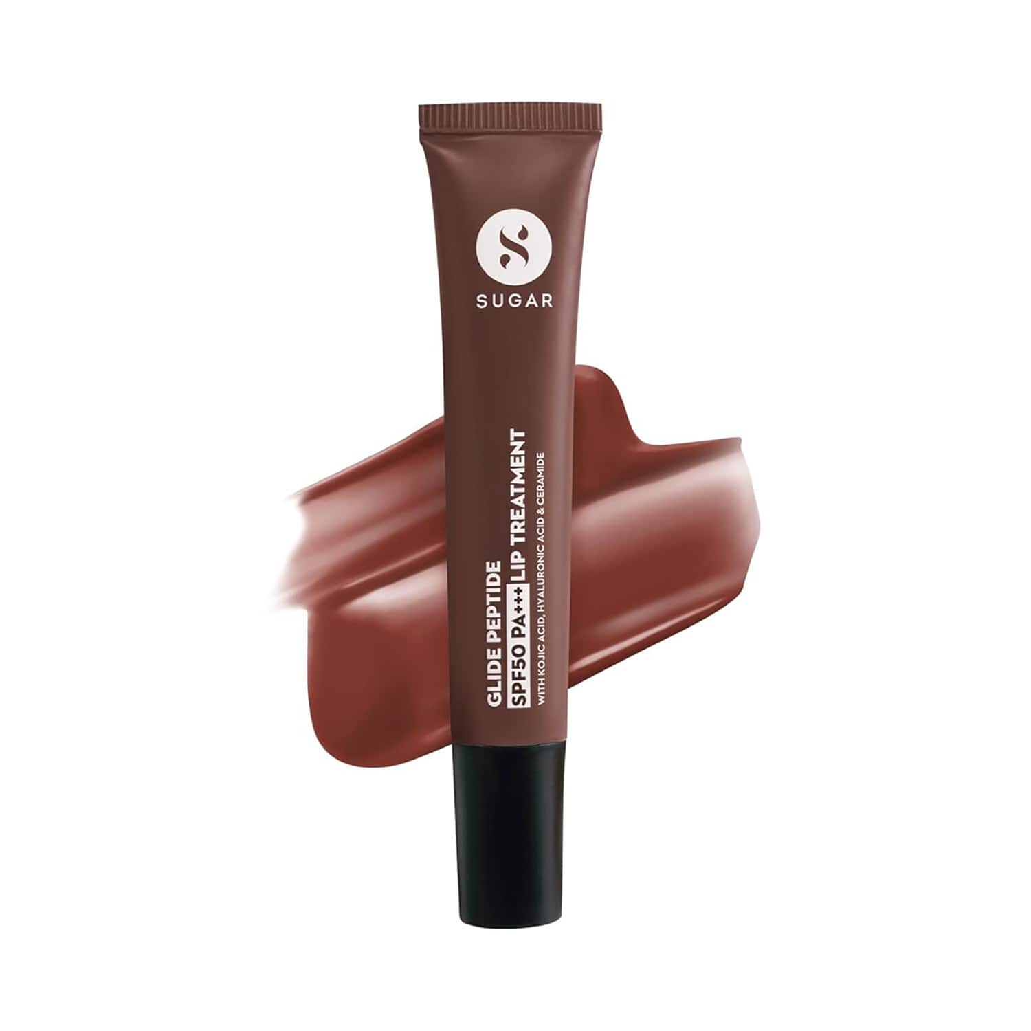 SUGAR Cosmetics | SUGAR Cosmetics Glide Peptide SPF50 Pa+++ Lip Treatment - 04 Mocha Melt (10 ml)