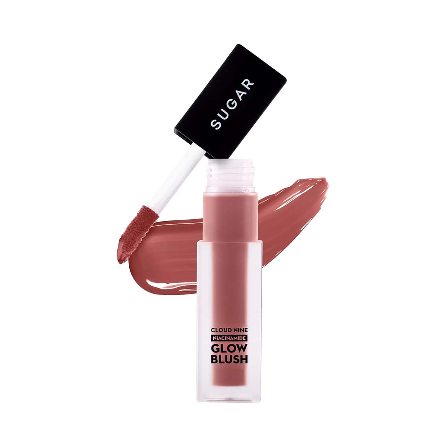 SUGAR Cosmetics | SUGAR Cosmetics Cloud Nine Niacinamide Glow Blush - 03 Merry Mauve (7.6 ml)