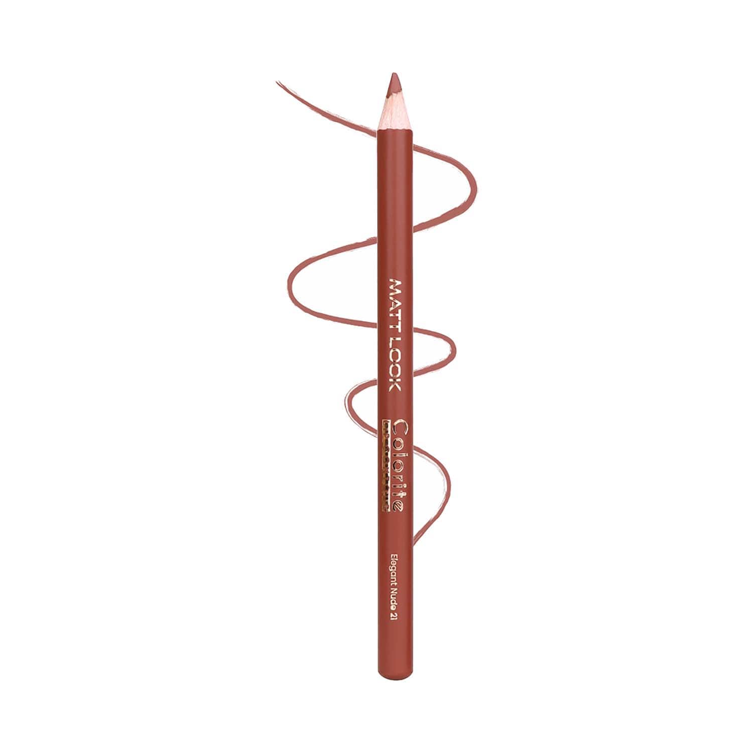Matt Look | Matt Look Colorite Lip Contour - Elegant Nude-21 (0.9 g)