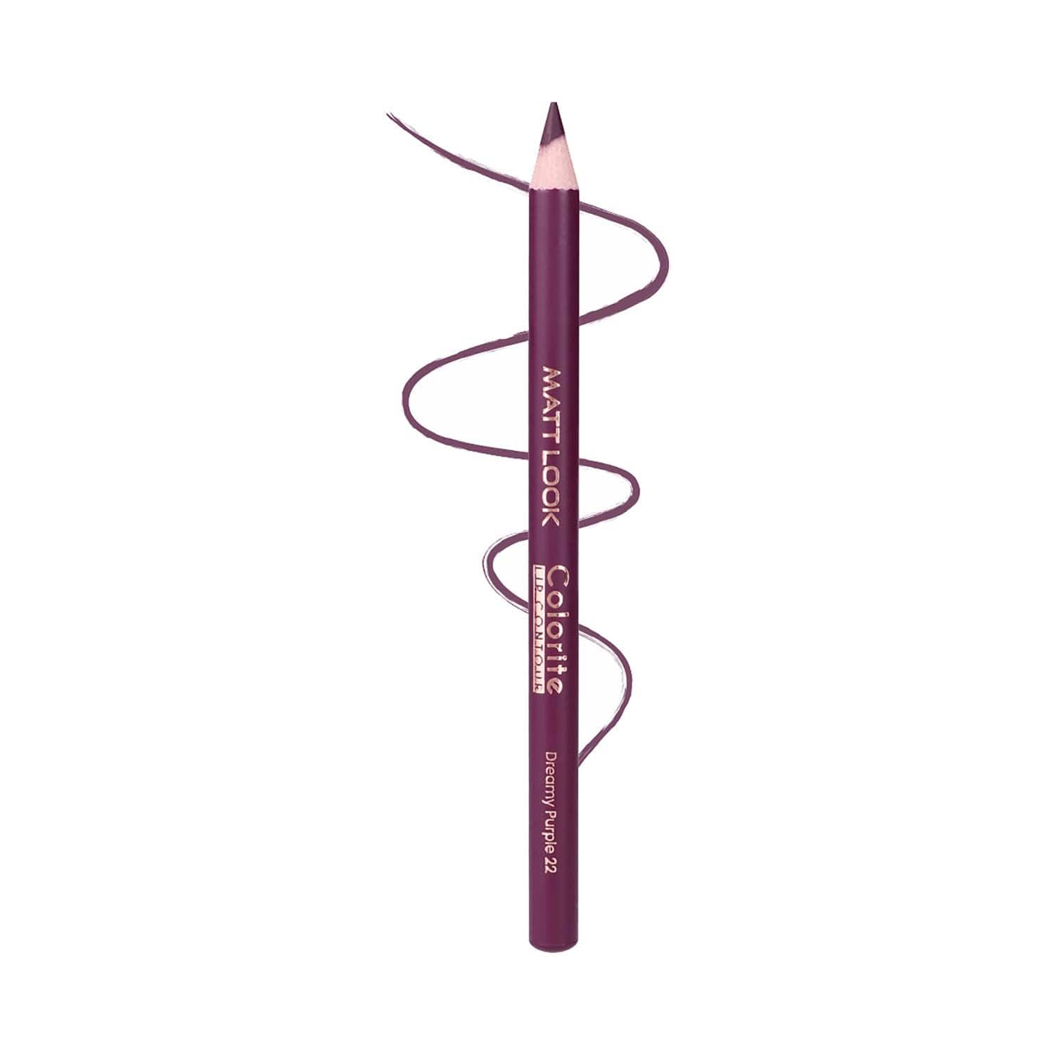 Matt Look | Matt Look Colorite Lip Contour - Dreamy Purple-22 (0.9 g)