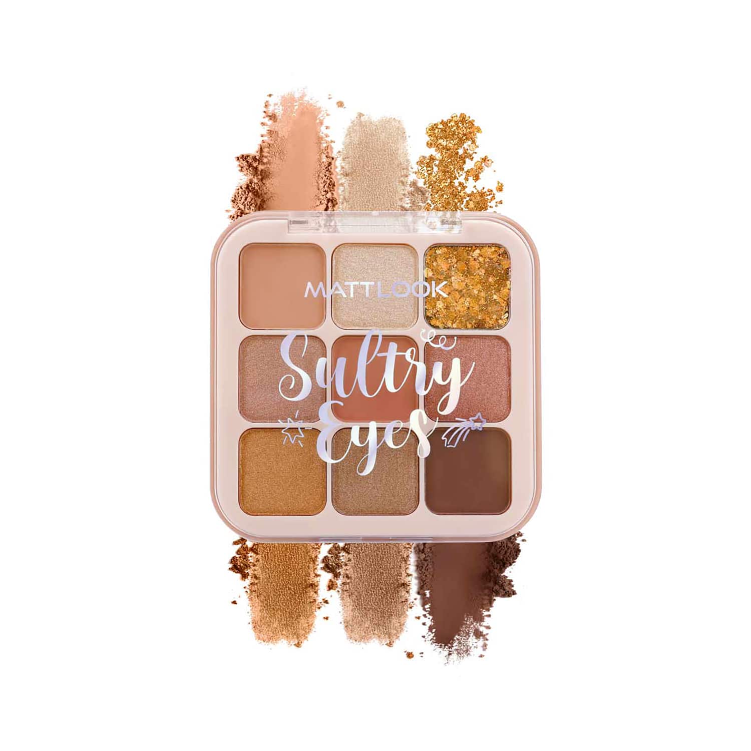 Matt Look | Matt Look Sultry Eyes Long Lasting Eye Shadow Palette - Carnival Fest-01 (13.5 g)