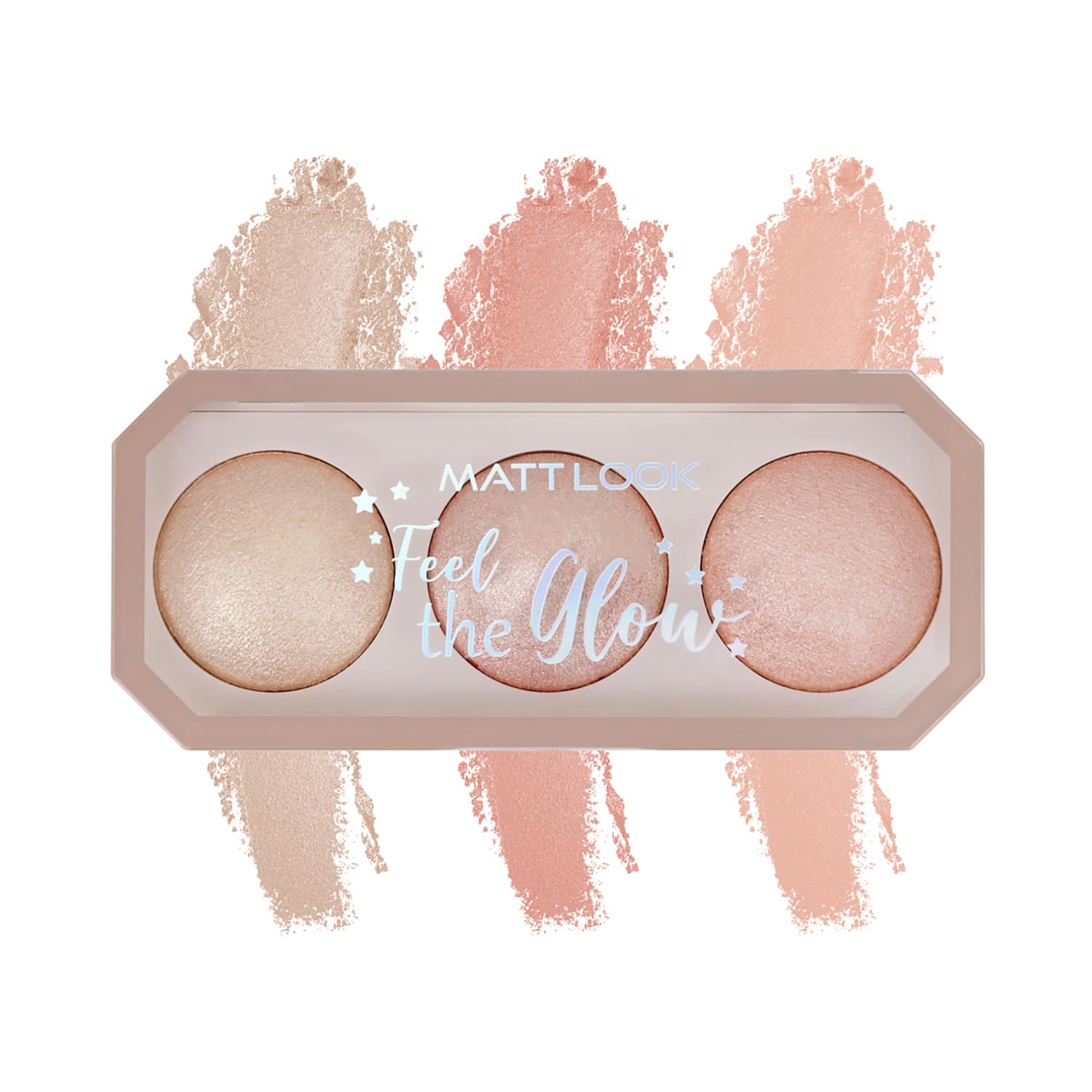 Matt Look | Matt Look Feel The Glow Baked Highlighter - Super Vibes-03 (15 g)